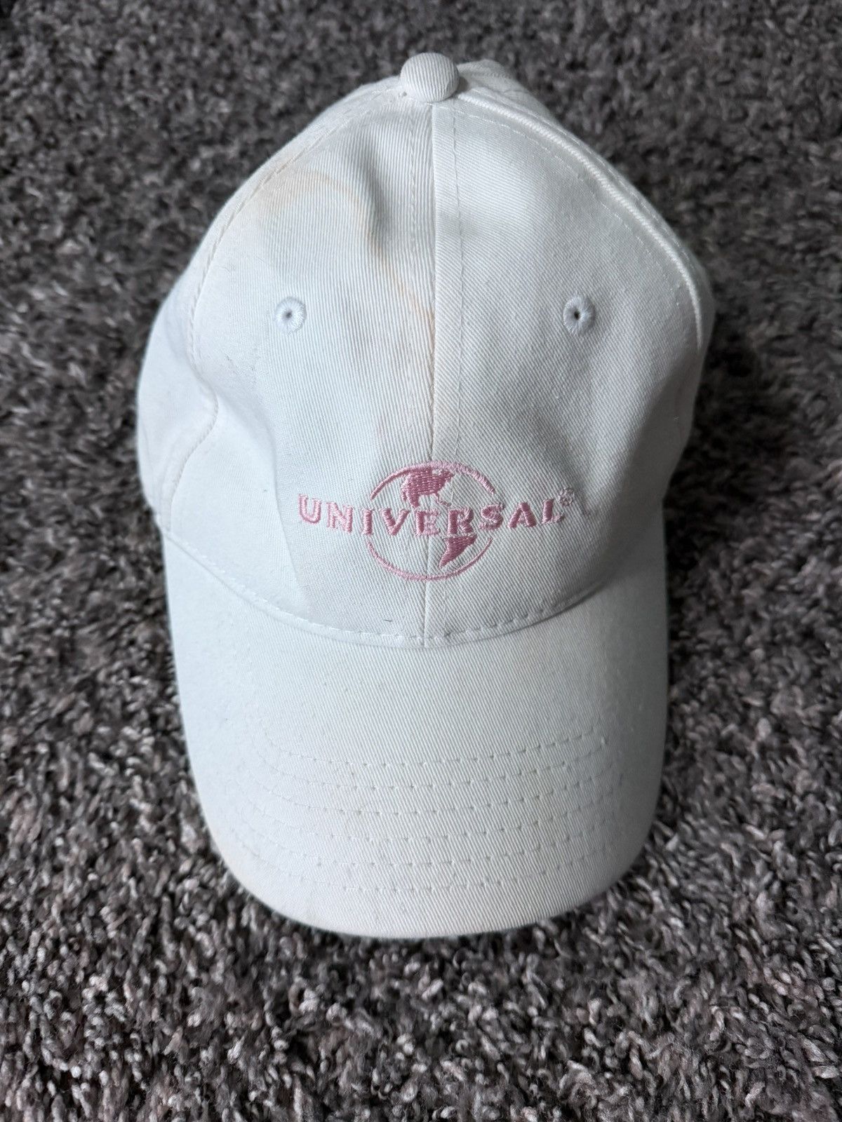 Universal Studios White Universal Studios Hat Pink OS Size ONE SIZE - 2 Thumbnail