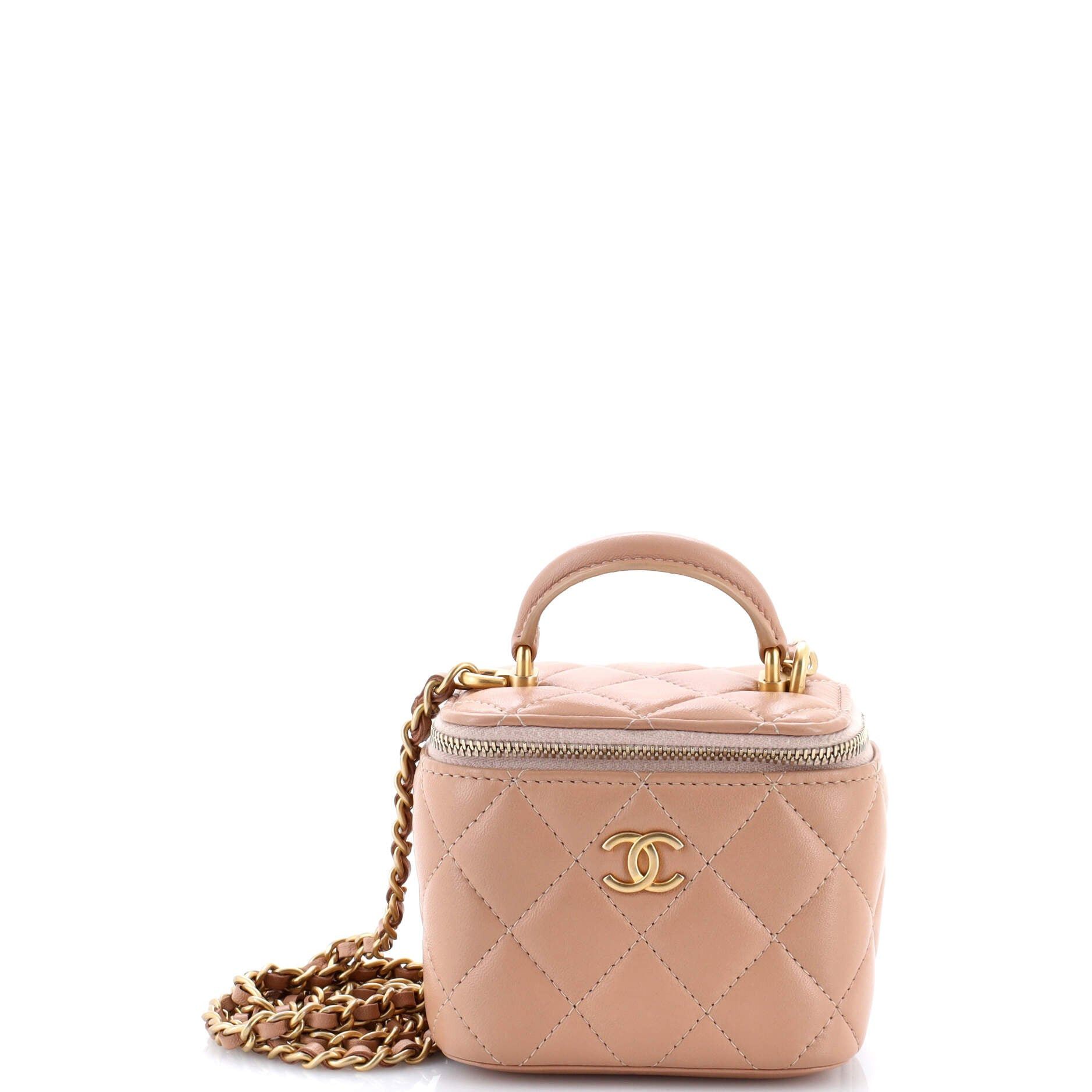 Chanel Classic Top Handle Vanity Case with Chain Size ONE SIZE - 1 Thumbnail