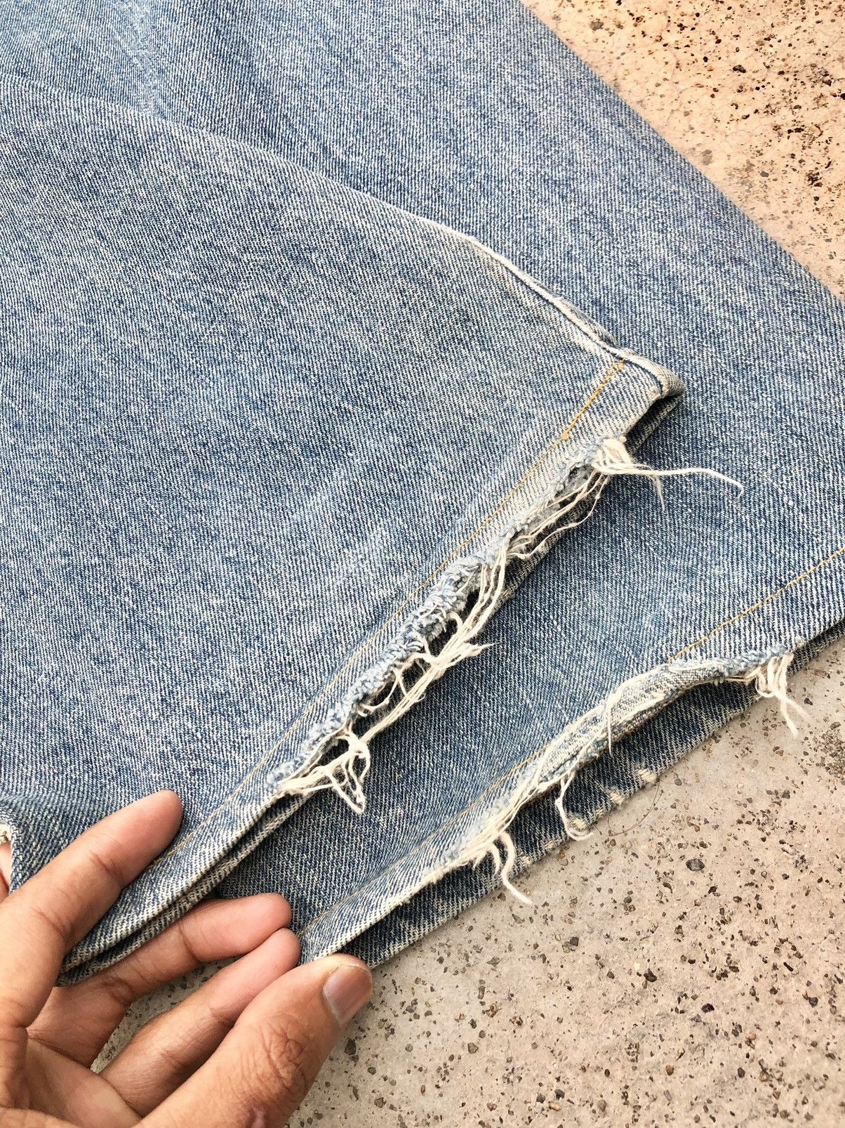 Edwin WIDE LEG VINTAGE EDWIN SELVEDGE DENIM Size US 30 / EU 46 - 9 Thumbnail