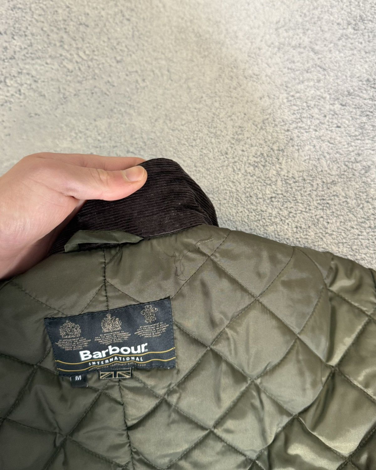 Barbour Barbour International Duke Waxed Jacket Men M MWX0337 Biker Size US M / EU 48-50 / 2 - 25 Thumbnail