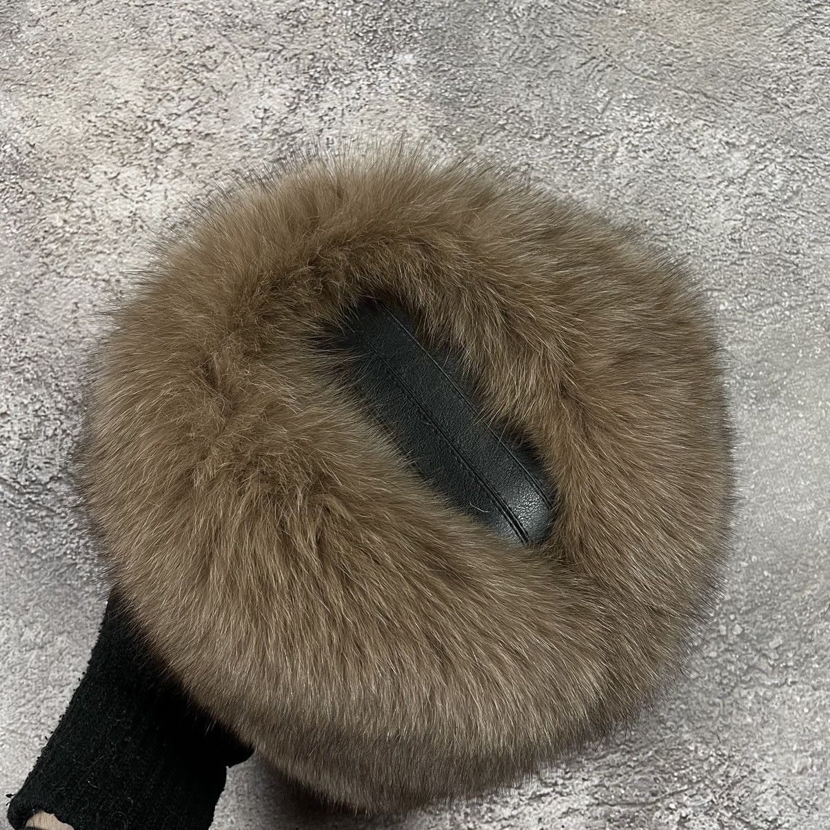 If Six Was Nine Vintage 90s Alt Beanie Mohair Ushanka Faux American VTg Size ONE SIZE - 3 Thumbnail