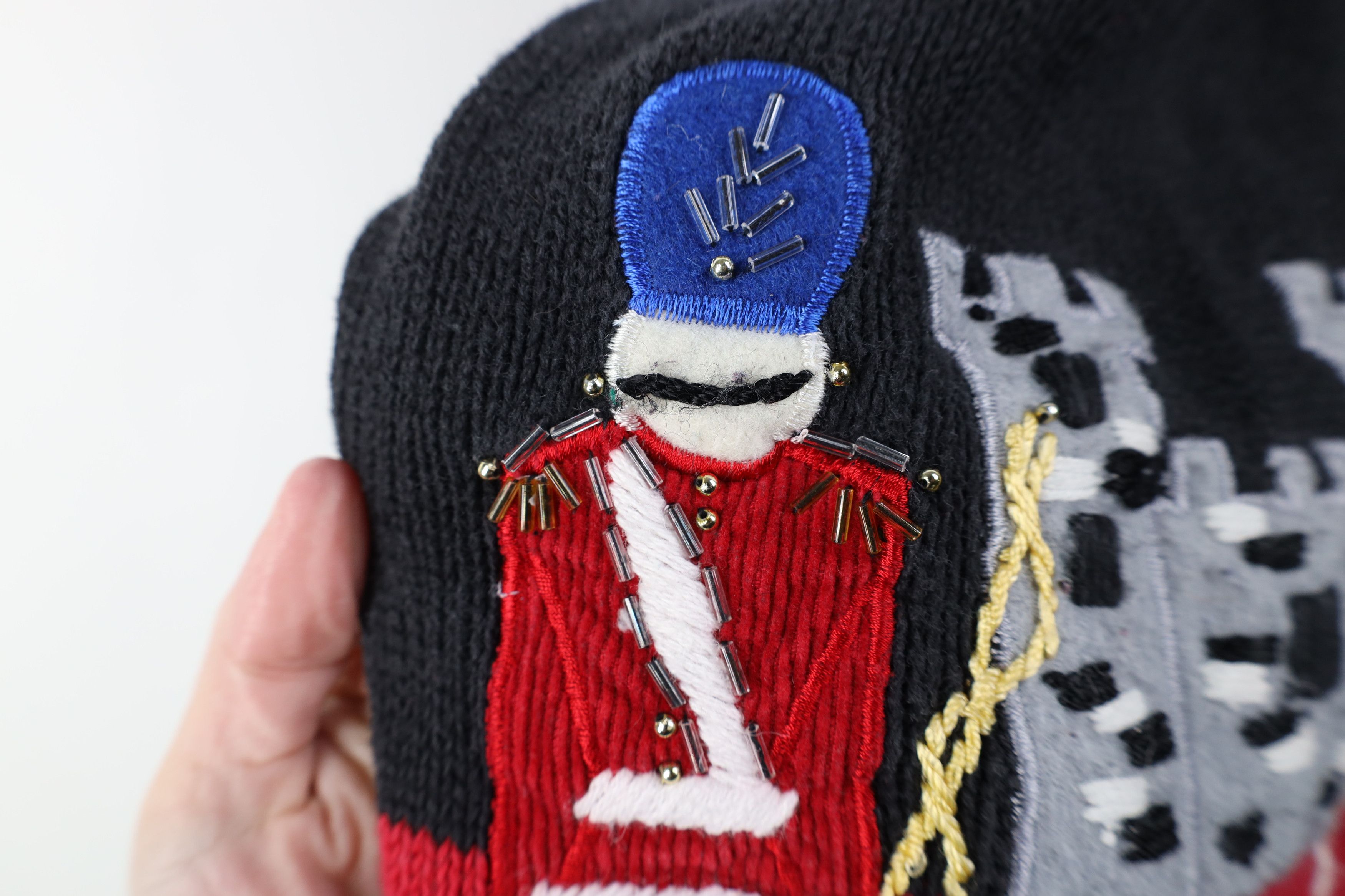 Vintage Vintage 90s Christmas Present Toys Knit Cardigan Sweater Size XXL / US 16-18 / IT 52-54 - 7 Thumbnail