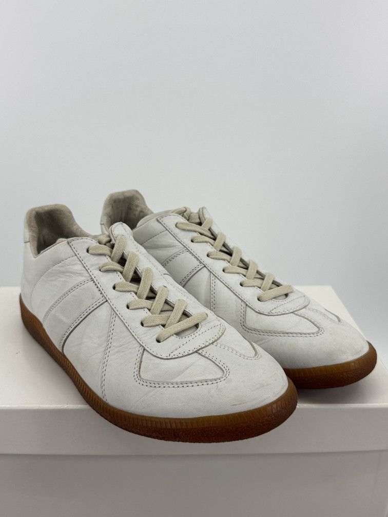 Maison Margiela SS09 GAT Low White Leather Size US 9 / EU 42 - 2 Thumbnail