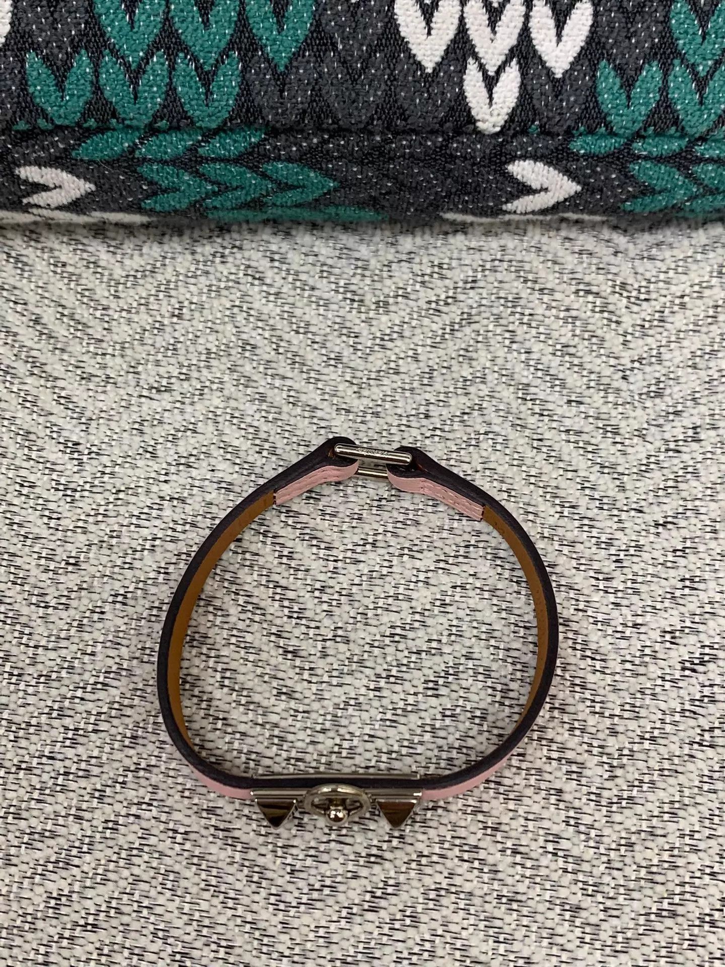 Hermes Hermes Pink Bracelet M 99New Size ONE SIZE - 3 Thumbnail