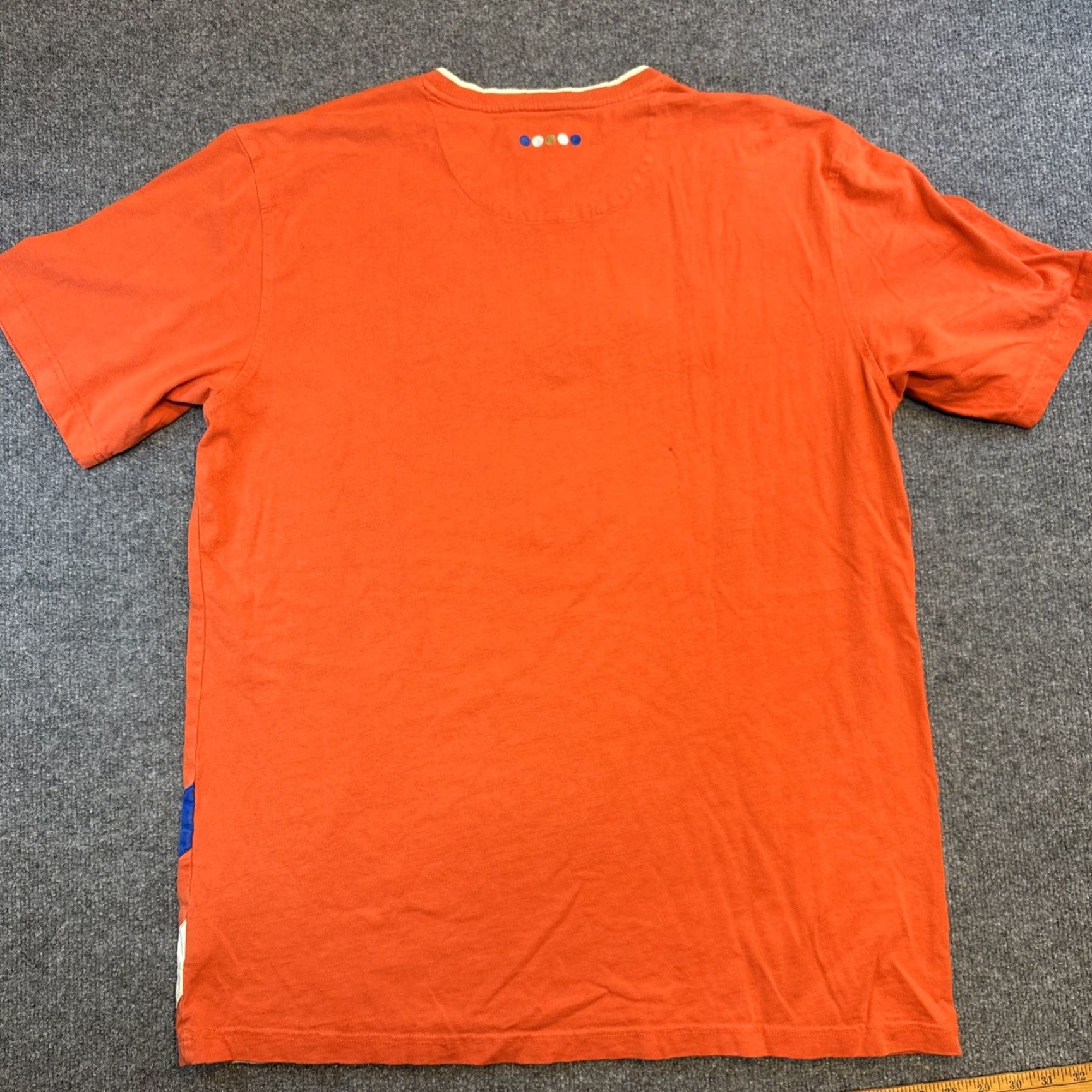 Coogi VINTAGE COOGI T-Shirt 2XL Men Orange Short Sleeve V-Neck Embroidered 90s Hip Hop Australia Size US XXL / EU 58 / 5 - 7 Thumbnail