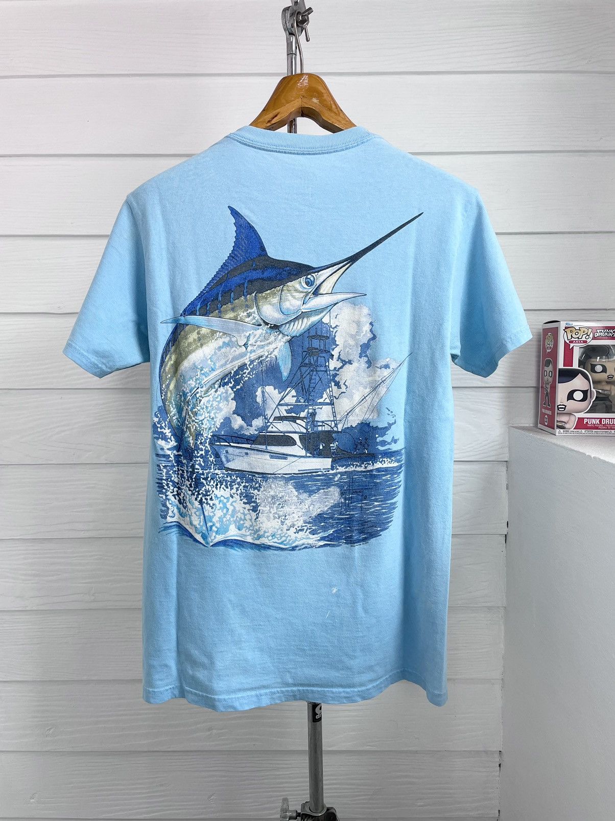 Guy Harvey × Vintage VINTAGE 2006 GUY HARVEY POCKET TEE Size US S / EU 44-46 / 1 - 1 Thumbnail