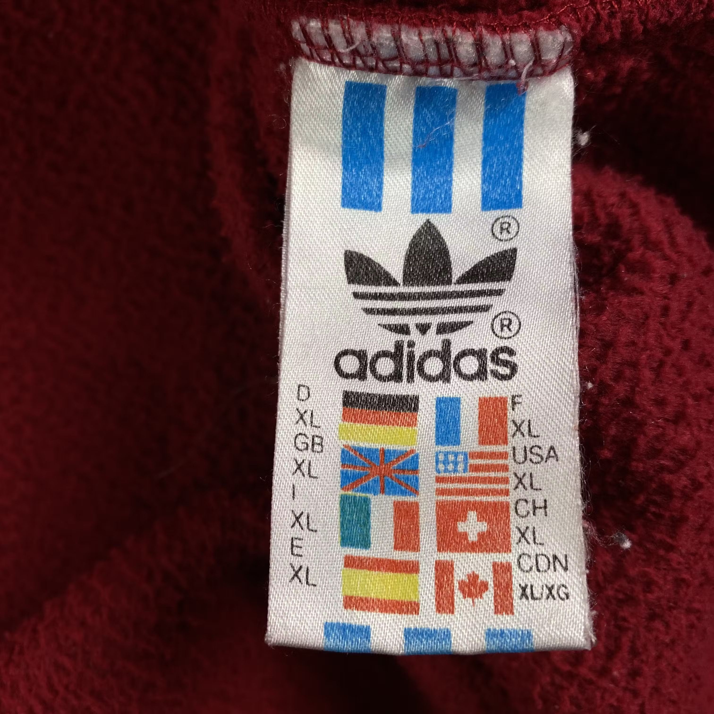 Adidas × Vintage Mens Rare Adidas Grenoble Vintage Fleece Size XL Anorak Size US XL / EU 56 / 4 - 9 Thumbnail