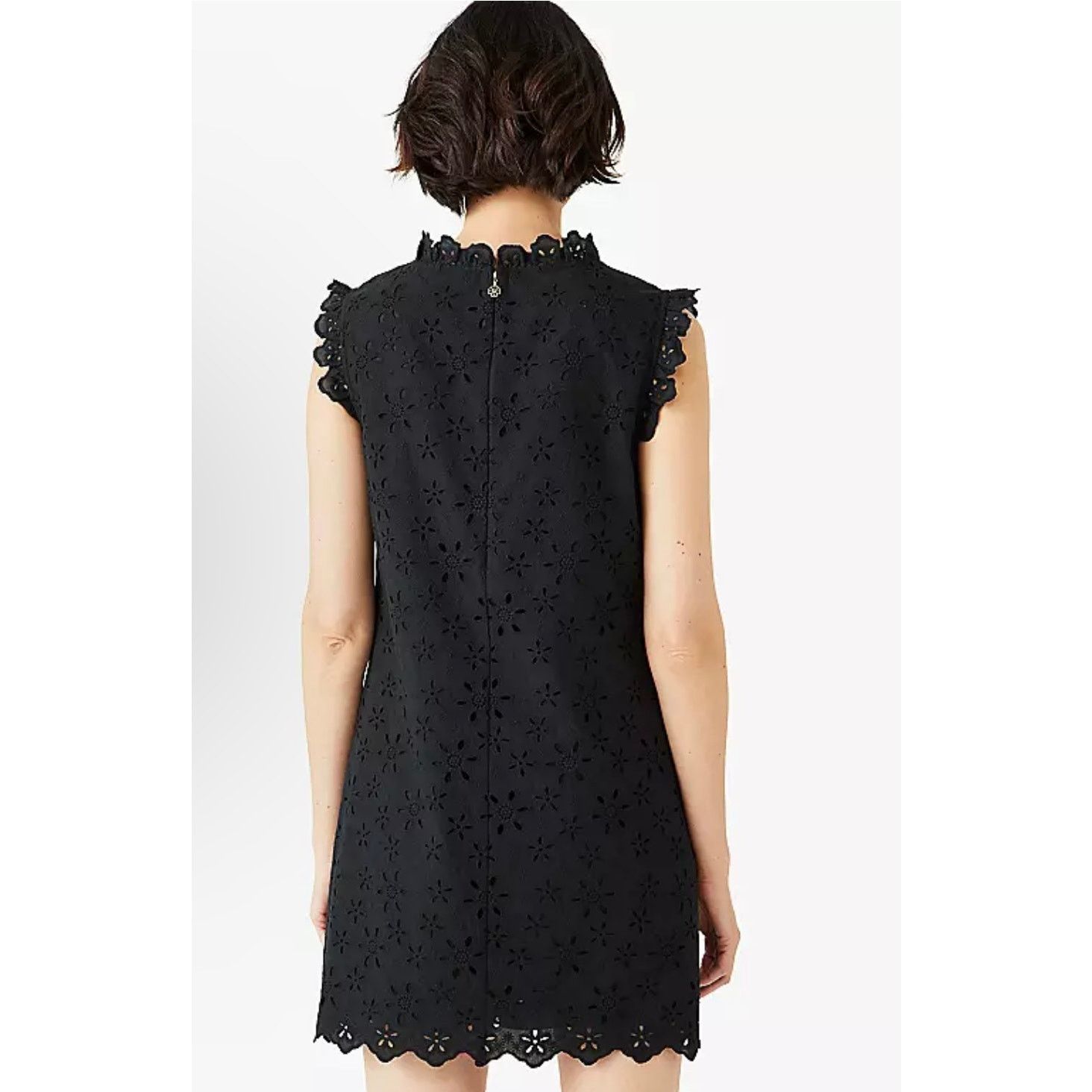 knee length dresses for ladies KATE SPADE Size XS Pink Polyester Lace Shift Dress
