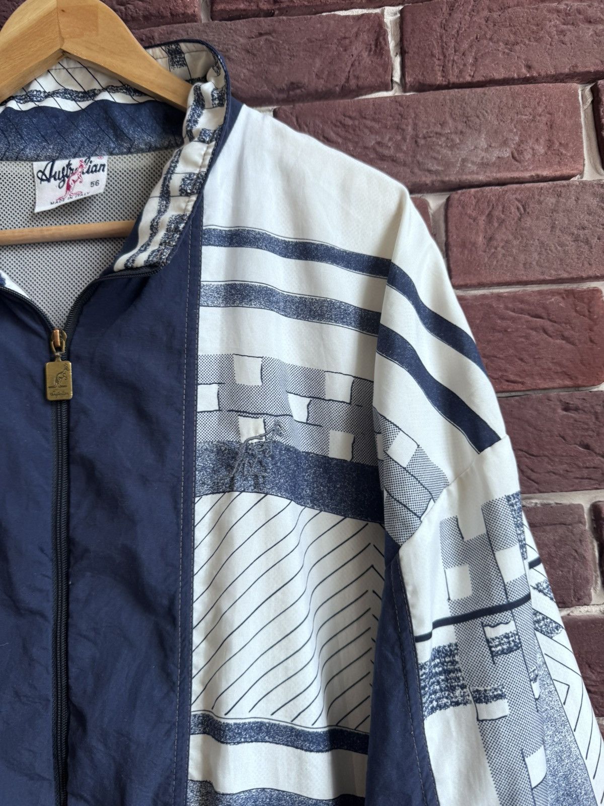 Vintage Vintage Australian 90s Tracksuit Jacket Grail Gabber Wear Size US XL / EU 56 / 4 - 4 Thumbnail