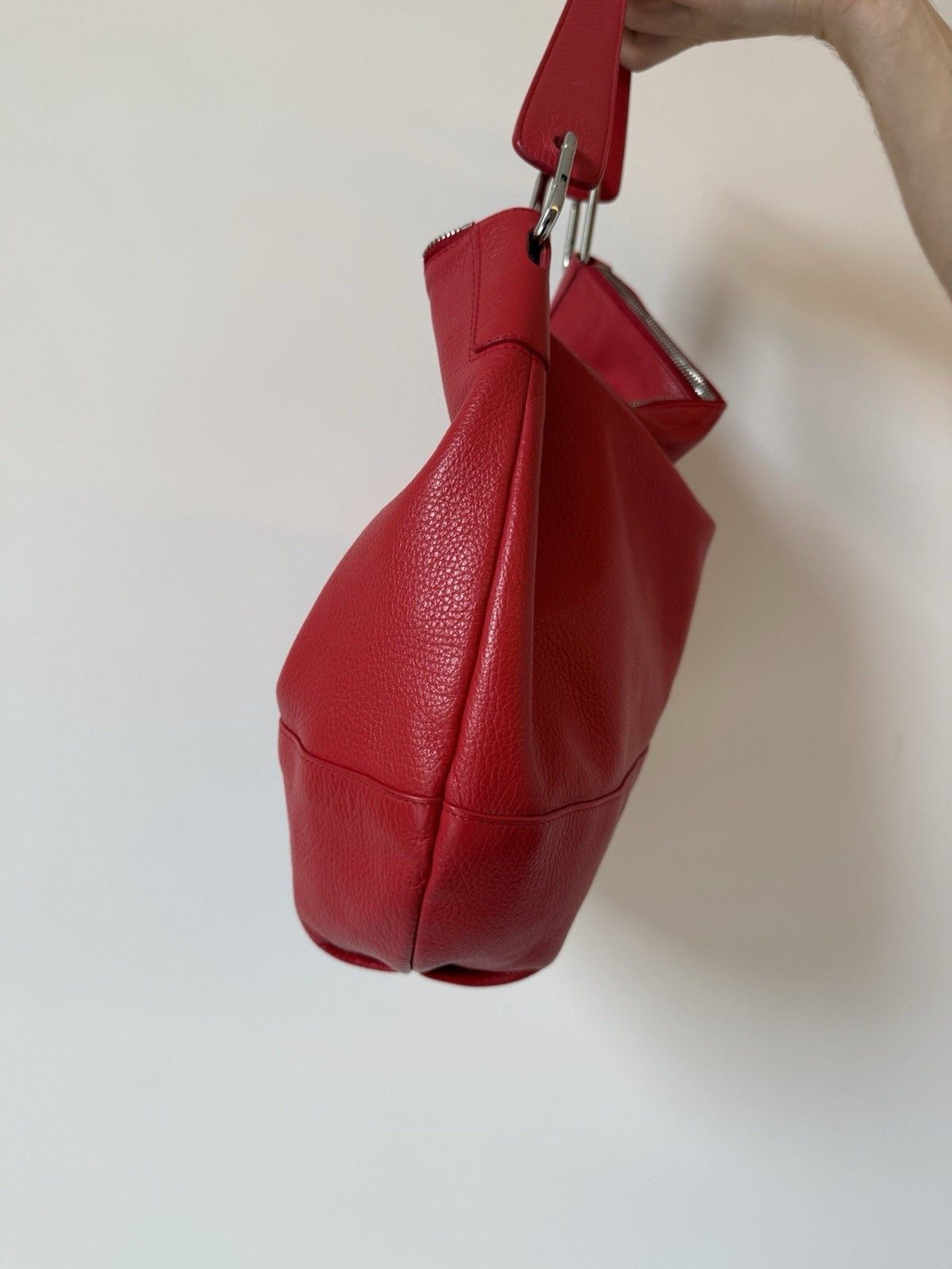 Furla Furla red leather Hobo bag Size ONE SIZE - 10 Thumbnail