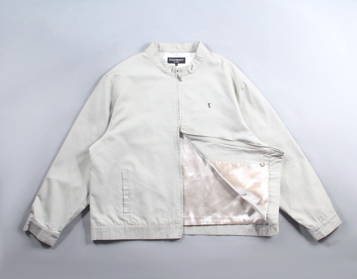 ジャケット・アウター YSL blouson beige 90s YSL blouson beige 90s YSL Archive Yves Saint Laurent Vintage 90s