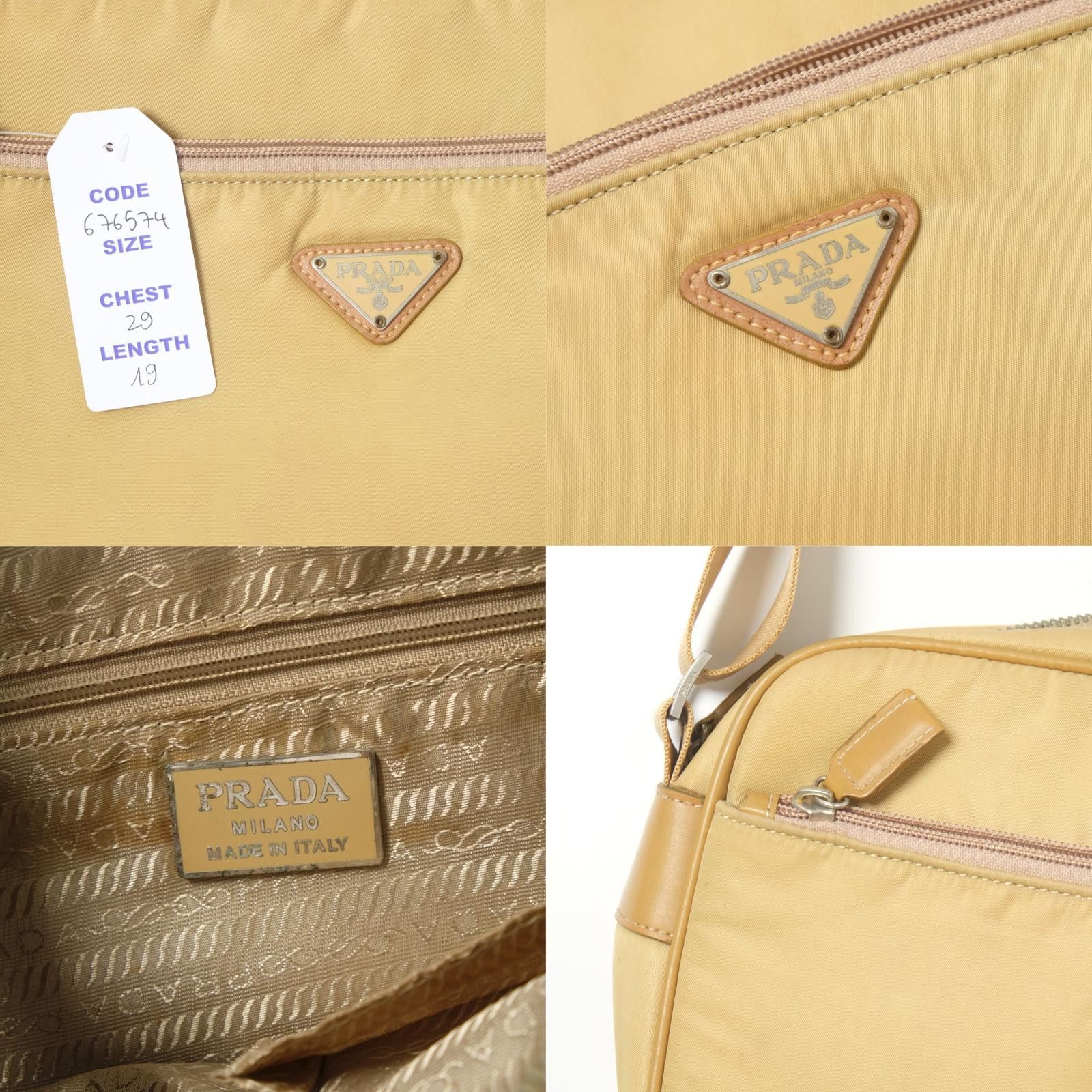 Prada Prada Nylon Shoulder Crossbody Bag Vintage Size ONE SIZE - 3 Thumbnail