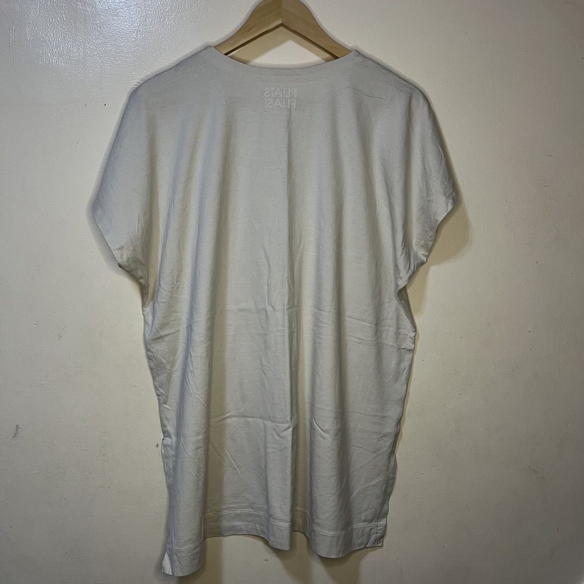 Pleats Please Issey Miyake Pleats Please - Issey Miyake Cotton Short Sleeve Tops Size XL / US 12-14 / IT 48-50 - 7 Thumbnail