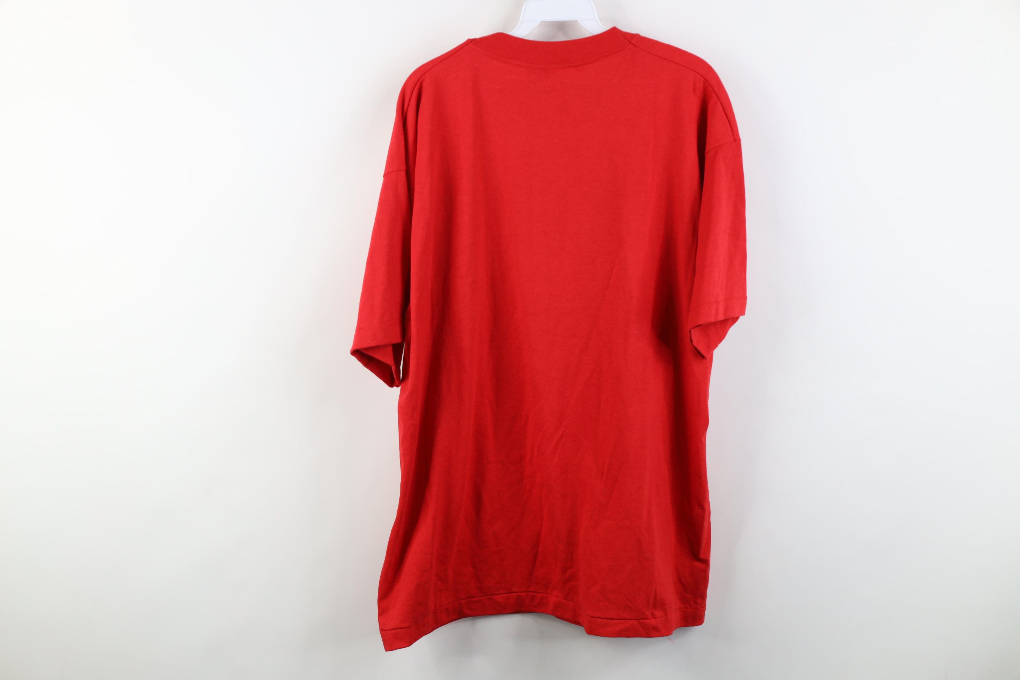 Vintage Vintage 90s Streetwear I No Want No Bahamas T-Shirt Red USA Size US XL / EU 56 / 4 - 9 Thumbnail