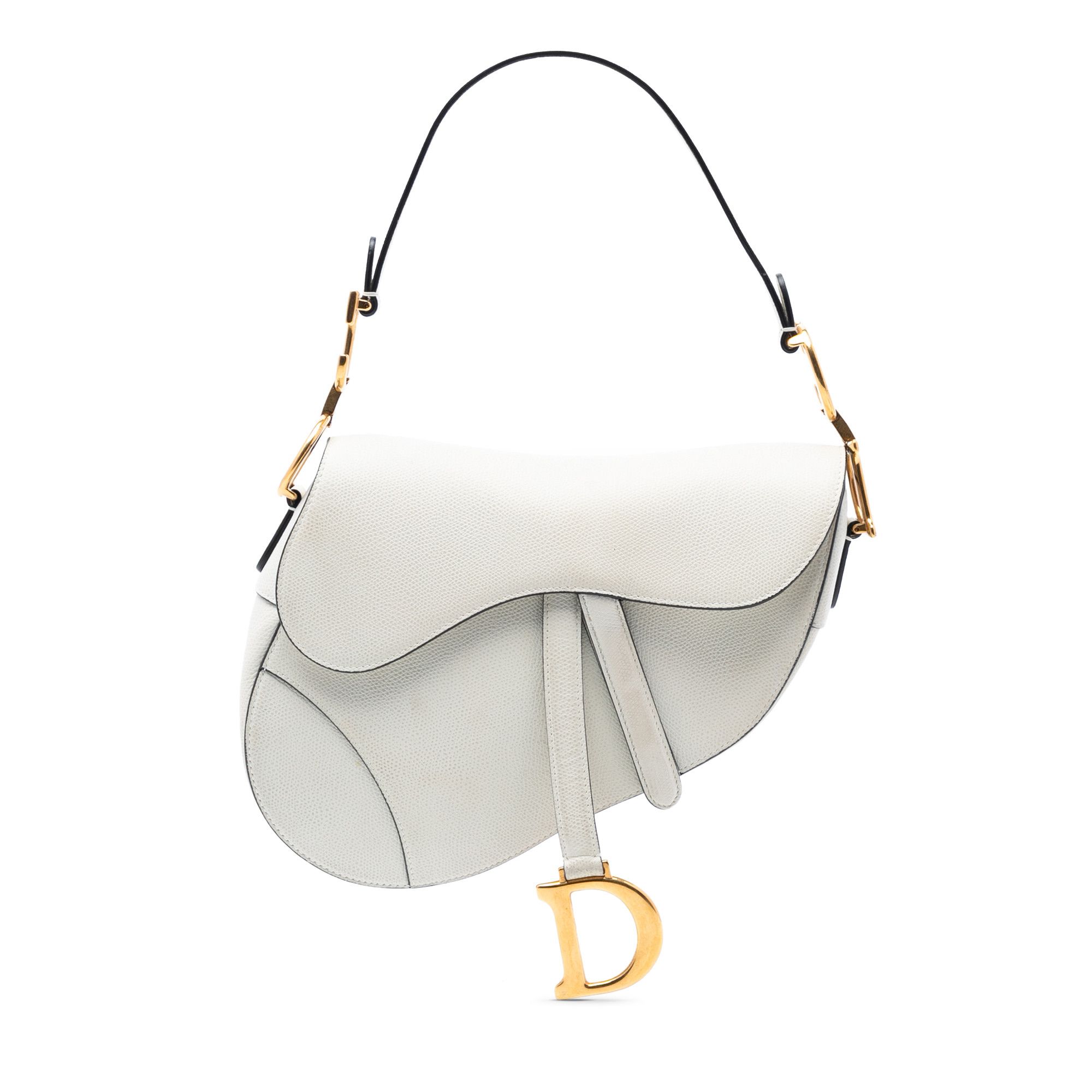 Dior Dior Grained Calfskin Saddle Bag Size ONE SIZE - 1 Thumbnail