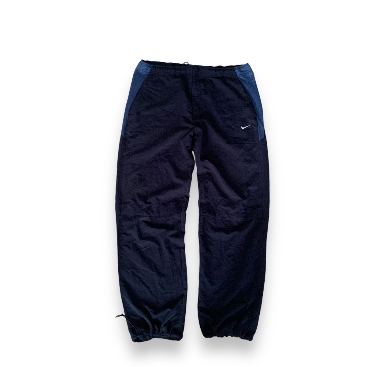 Nike × Vintage Vintage Nike Track Pants Nylon Drill Y2K style Size US 33 - 1 Thumbnail