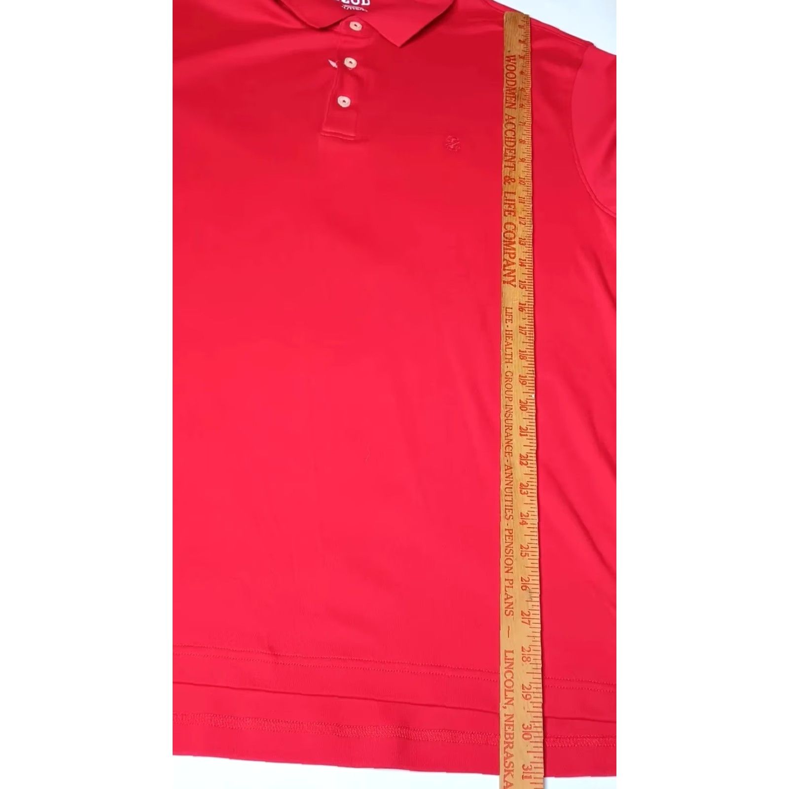 Izod IZOD Vintage Red Polo Shirt Mens XXL Cool Windward Golf Activewear Cotton Knit Preppy Classic Size US XXL / EU 58 / 5 - 5 Thumbnail