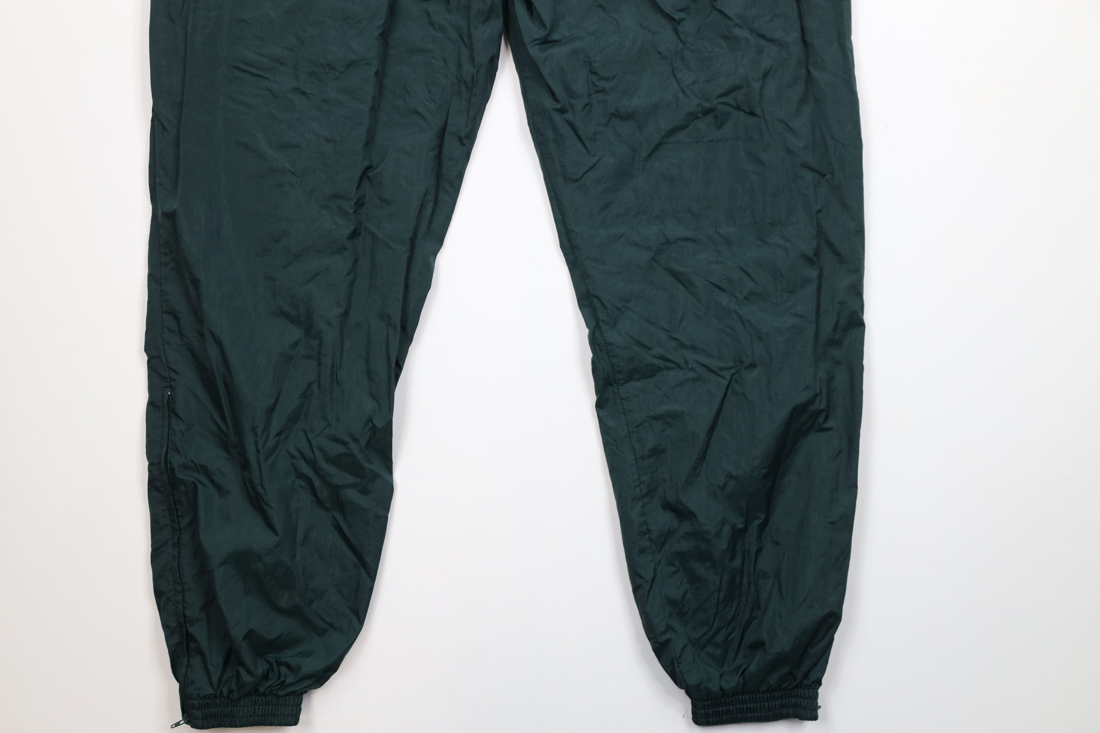 Vintage Vintage 90s Streetwear Lined Windbreaker Joggers Pants Green Size US 38 / EU 54 - 12 Thumbnail