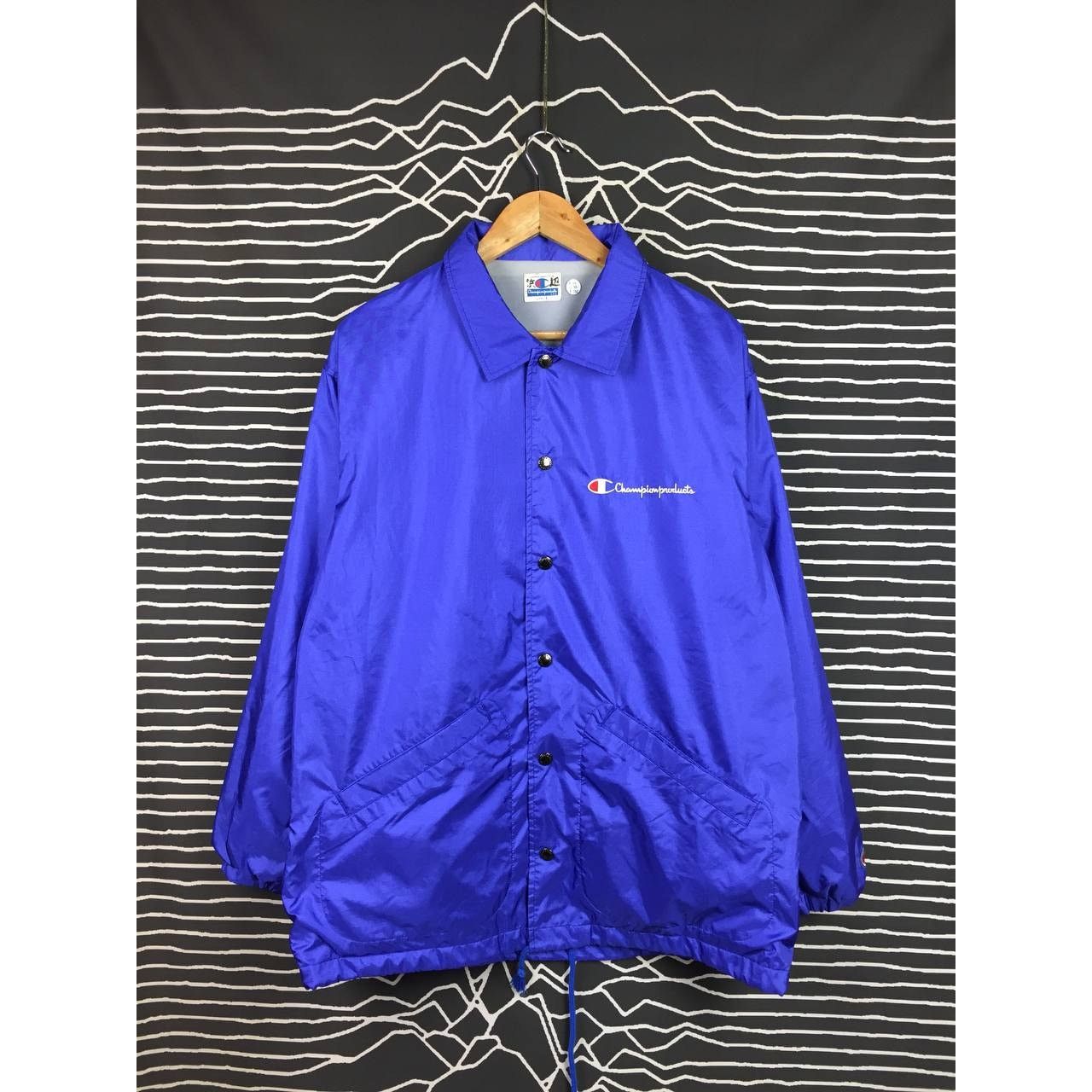 Champion × Vintage Vtg 90s Champion Product Mini Logo Windbreaker Coach Jacket Size US L / EU 52-54 / 3 - 2 Thumbnail