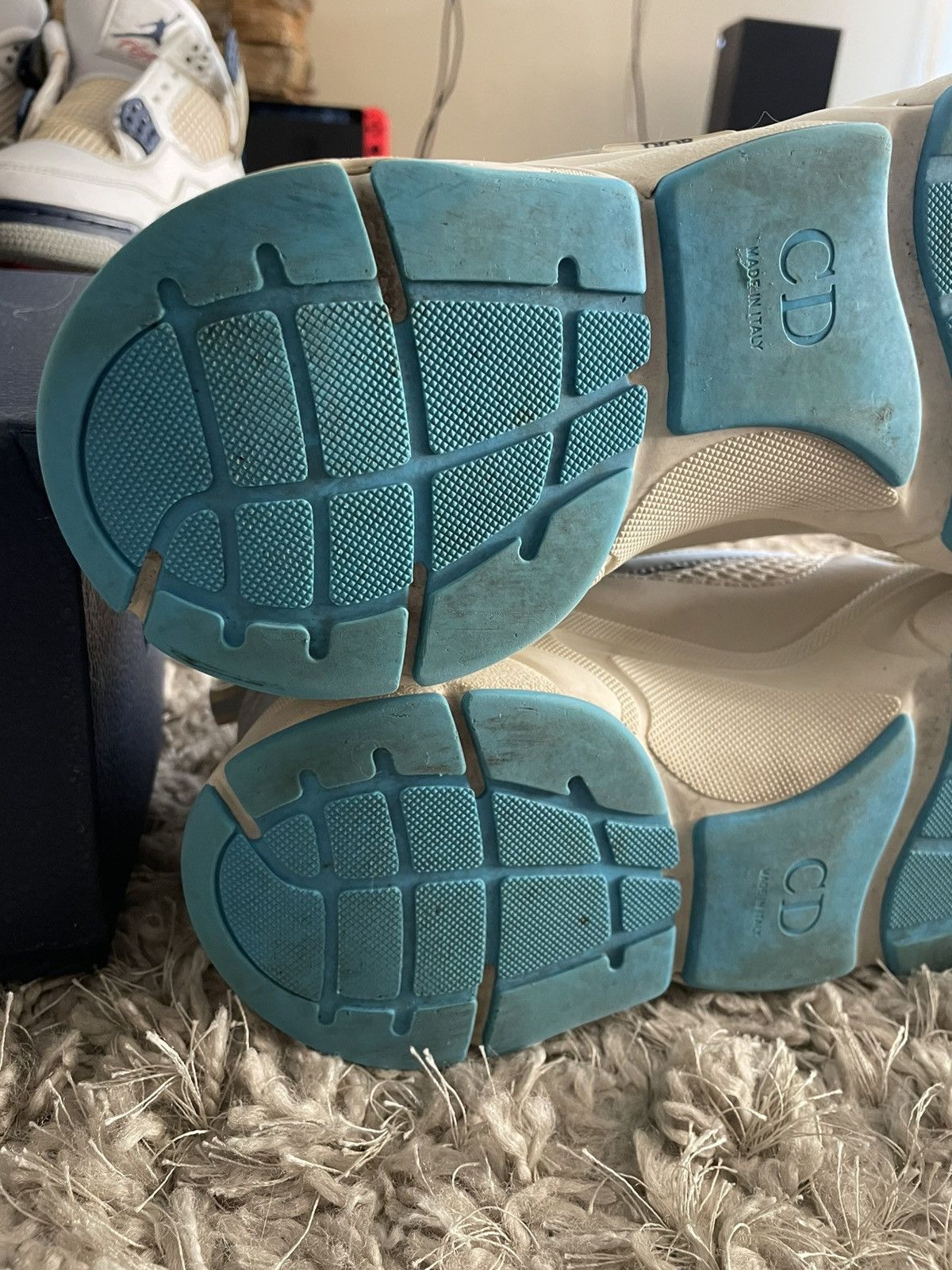 Dior Dior B22 White/Blue Size US 10 / EU 43 - 8 Thumbnail