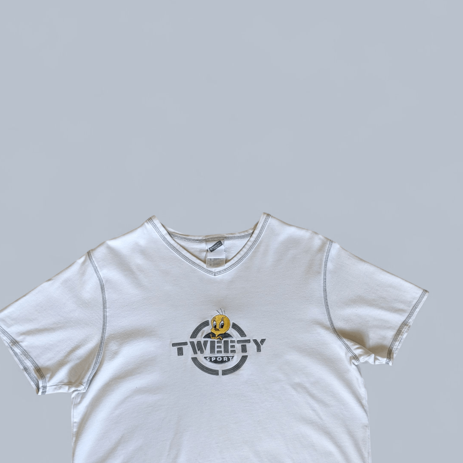 Warner Bros Vintage 2000s Tweety T-Shirt Size S White Size US S / EU 44-46 / 1 - 2 Thumbnail