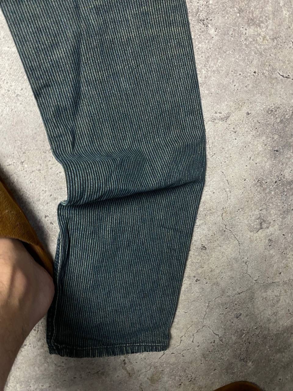 Diesel × If Six Was Nine × Le Grande Bleu (L.G.B.) Vintage Diesel Thavar Junya Watanabe style Faded Pants Size US 36 / EU 52 - 19 Thumbnail