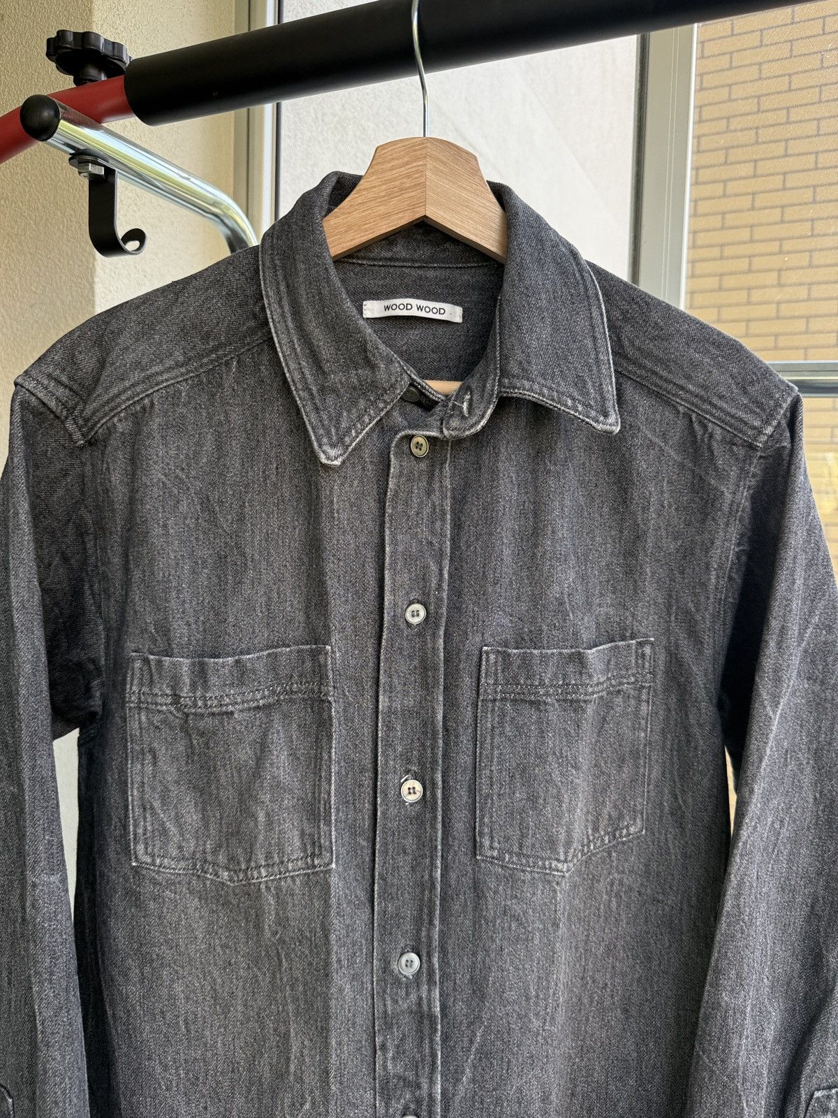 Wood Wood wood Wood Nora Denim Shirt Size US M / EU 48-50 / 2 - 2 Thumbnail