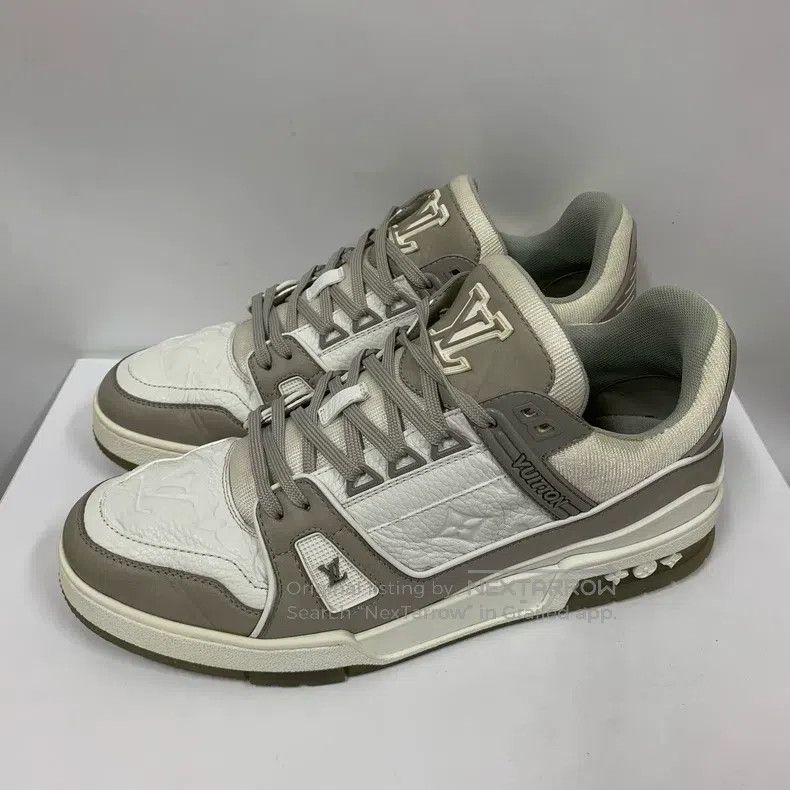 Louis Vuitton Louis Vuitton Trainer Classic Off-White Printed Board Shoe Size US 7.5 / EU 40-41 - 1 Thumbnail