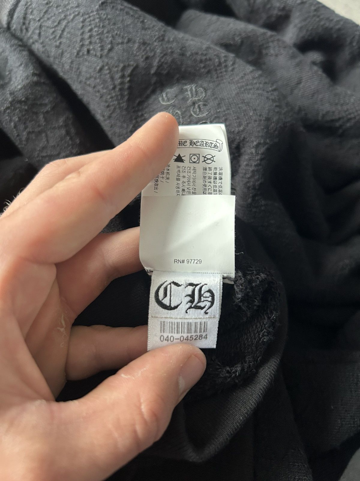 Chrome Hearts Chrome Hearts Jacquard Monogram Sweatshirt Black Size US M / EU 48-50 / 2 - 12 Thumbnail