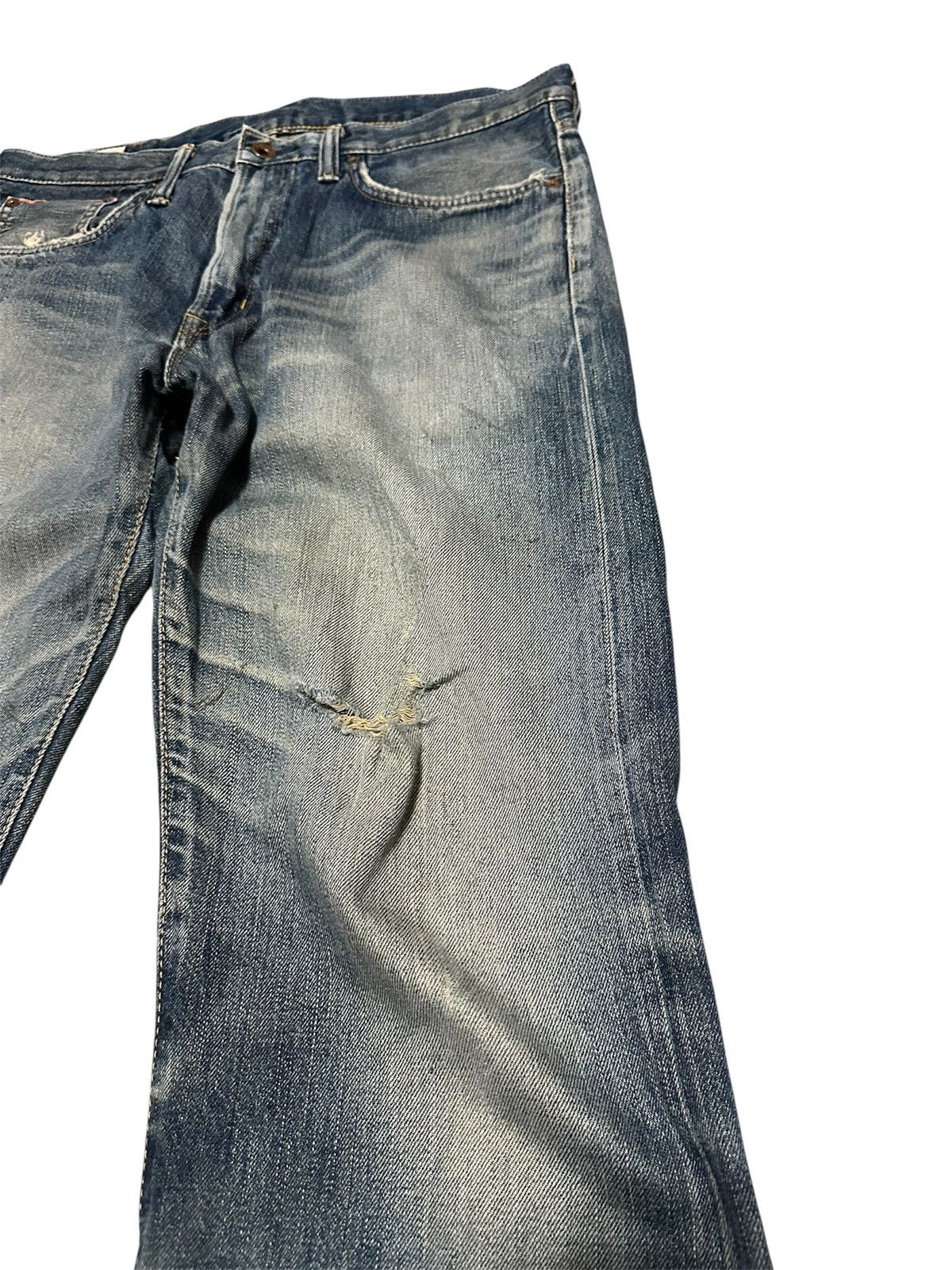 Edwin Vintage 90s Edwin 505 Straight Leg Selvedge Jeans Size US 35 - 5 Thumbnail