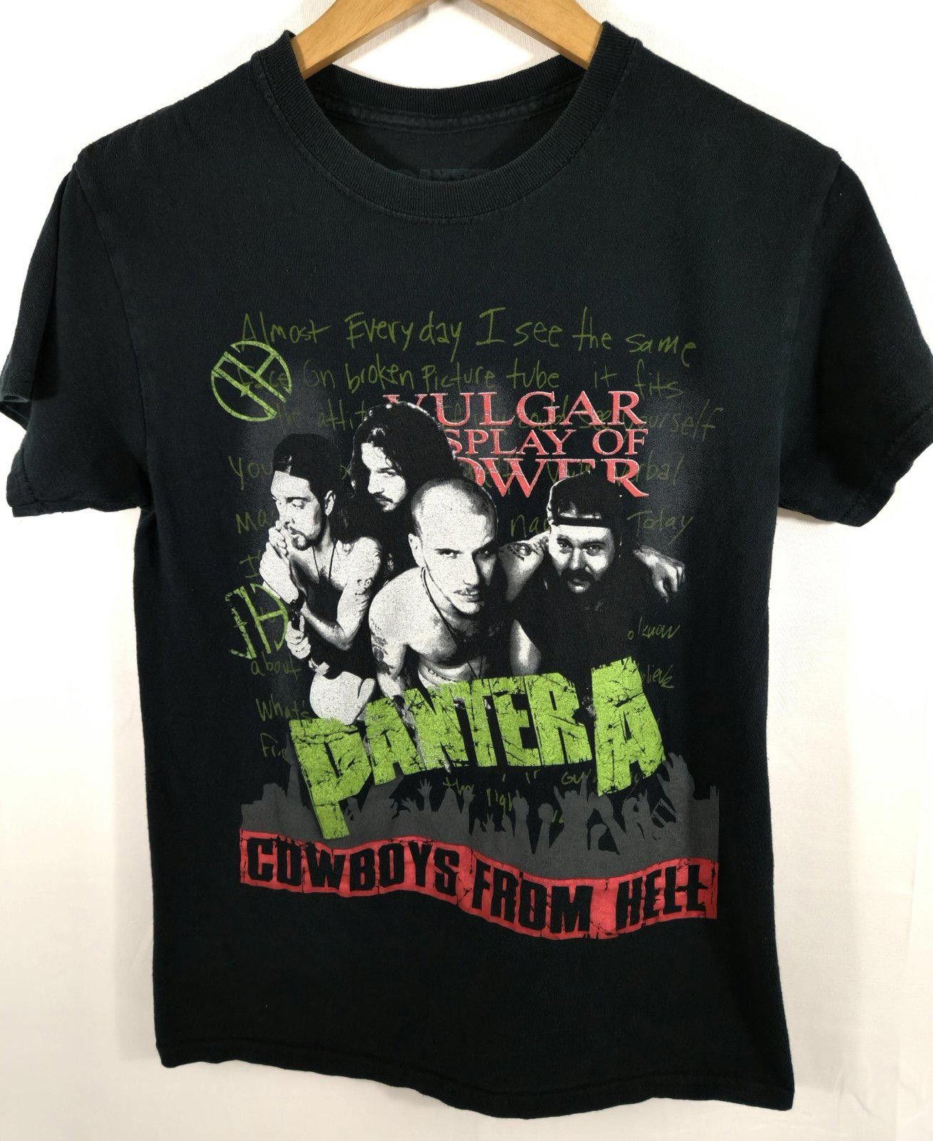 Panerai Vintage Pantera 'Cowboys from Hell' Graphic Tee Size US S / EU 44-46 / 1 - 1 Thumbnail