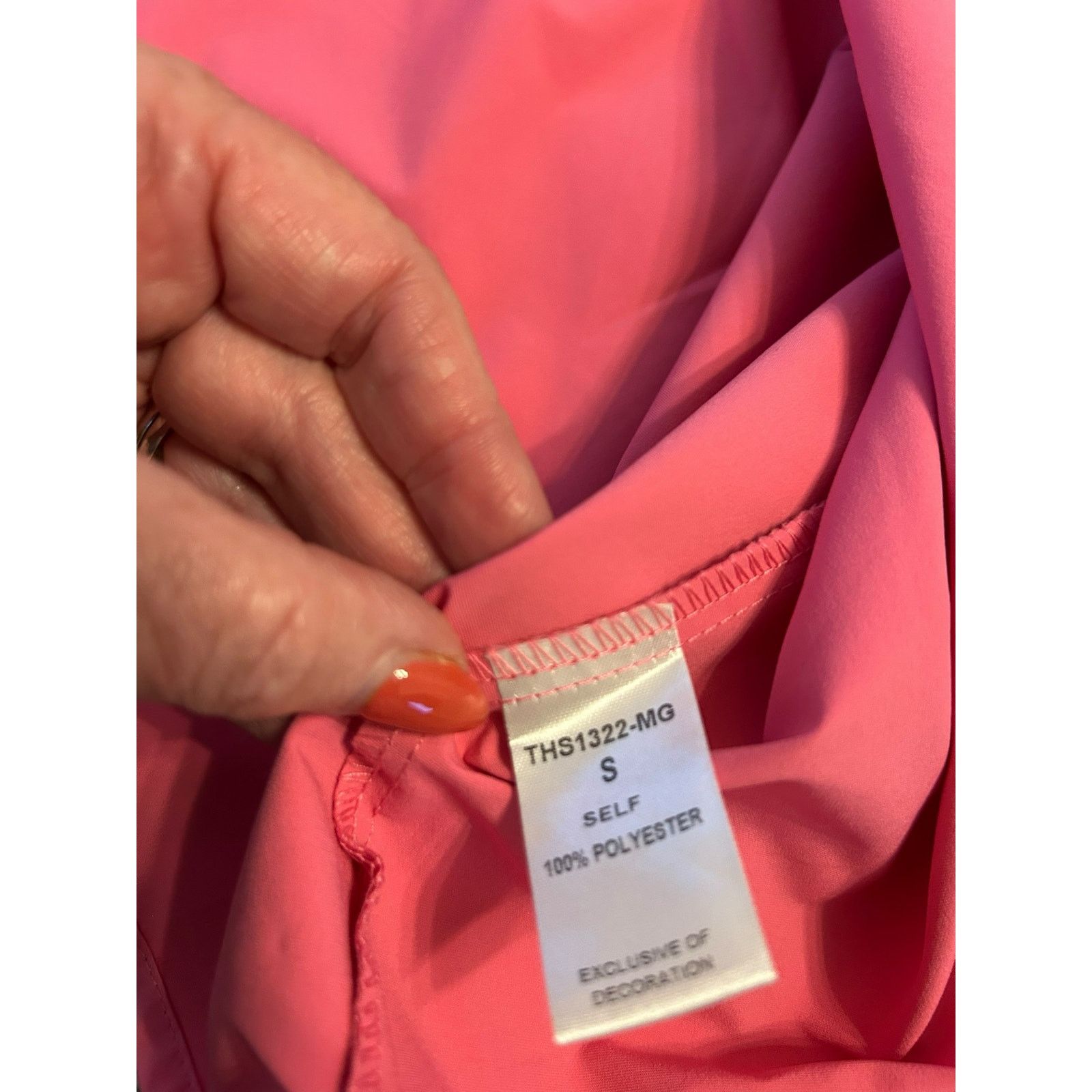 Other THML Pink Tiered Dress - Size S Size S / US 4 / IT 40 - 8 Thumbnail