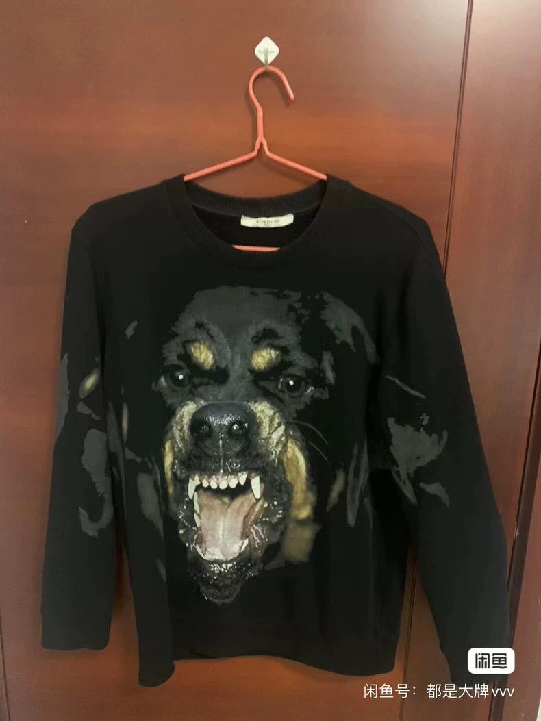 Givenchy Givenchy Classic Dog Head Hoodie OS Version Size M Size US M / EU 48-50 / 2 - 1 Thumbnail