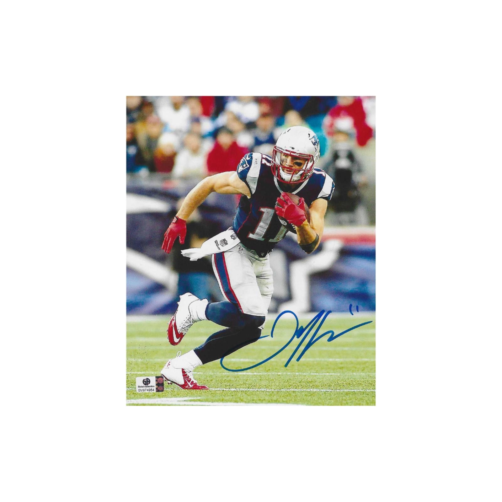 Other Julian Edelman Patriots Autographed 8x10 Photo coa Size ONE SIZE - 3 Thumbnail