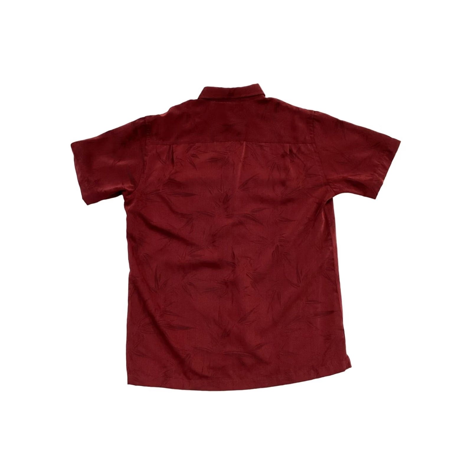 Van Heusen VINTAGE Van Heusen Hawaiian Shirt Men Medium Maroon Short Sleeve Button-Up Shirt Men’s Medium Hawaiian Theme Mens Size US M / EU 48-50 / 2 - 2 Thumbnail