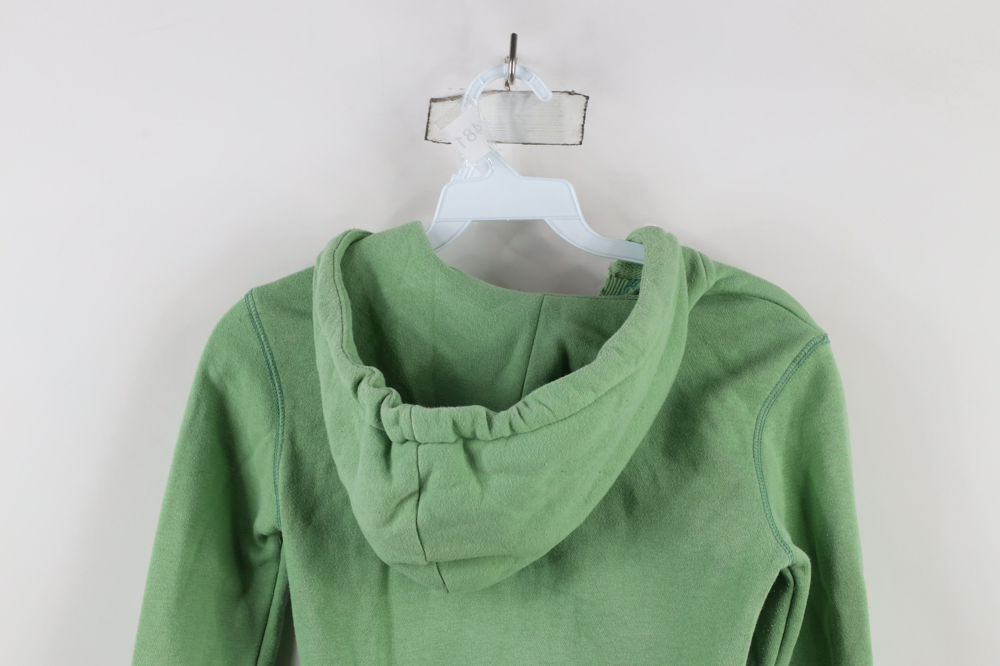 Aeropostale × Vintage Vintage Y2K Babydoll Aeropostale Hoodie Sweatshirt Lime Size XS / US 0-2 / IT 36-38 - 10 Thumbnail