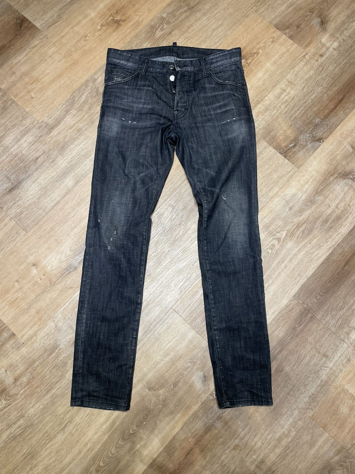 Dsquared2 Dsquared2 Black Jeans Slim fit Size US 31 - 1 Thumbnail
