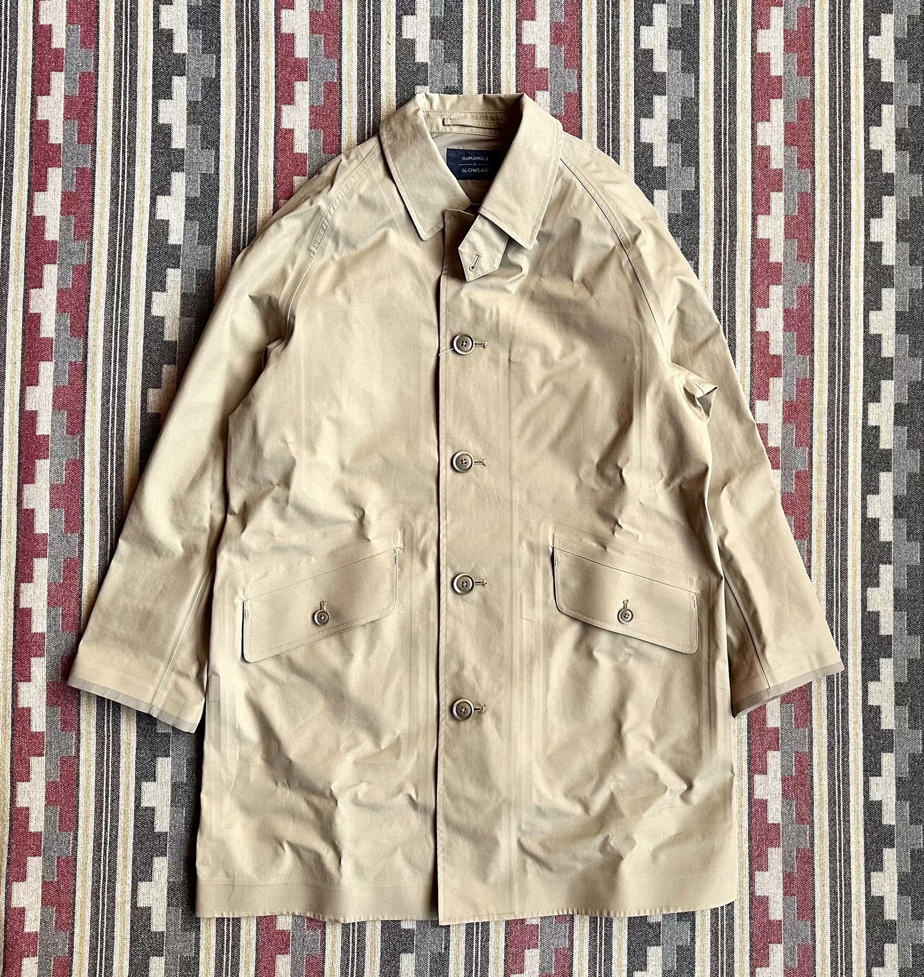 Nanamica nanamica x Slowear GORE-TEX Beige Coat Size US S / EU 44-46 / 1 - 1 Thumbnail