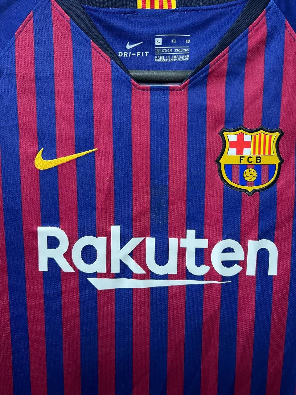 Nike Barcelona 2017/2018 Home #10 Messi Football Shirt Nike YXL Size US XS / EU 42 / 0 - 10 Thumbnail