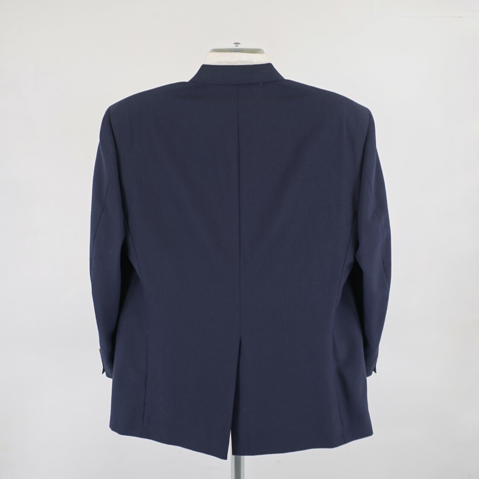 Hart Schaffner Marx Jack Nicklaus Tournament Series Wool Blue 2 Gold Button Blaz Size 42R - 7 Thumbnail