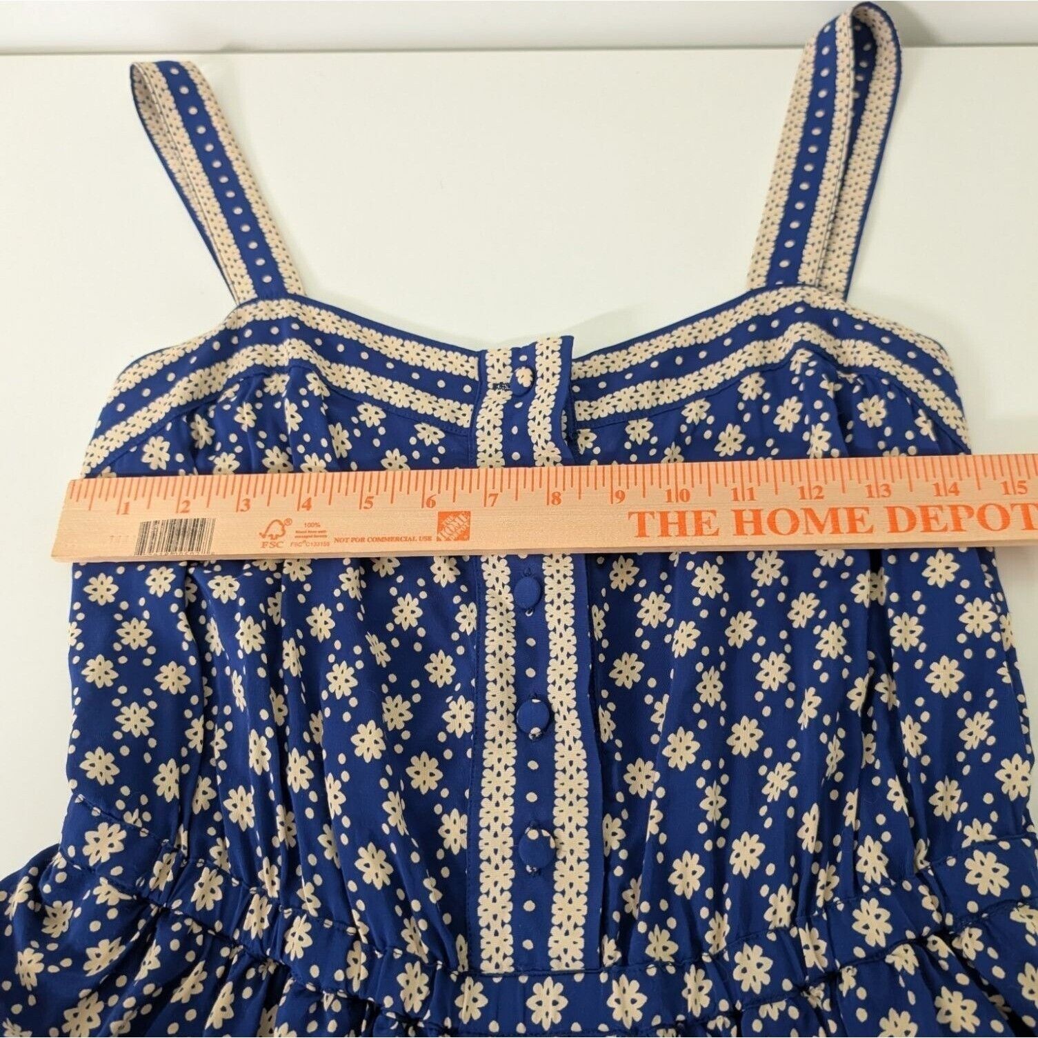 Anthropologie Maeve Anthropologie Tiered Oberlin Mini Dress Womens Size 8 Size M / US 6-8 / IT 42-44 - 10 Thumbnail