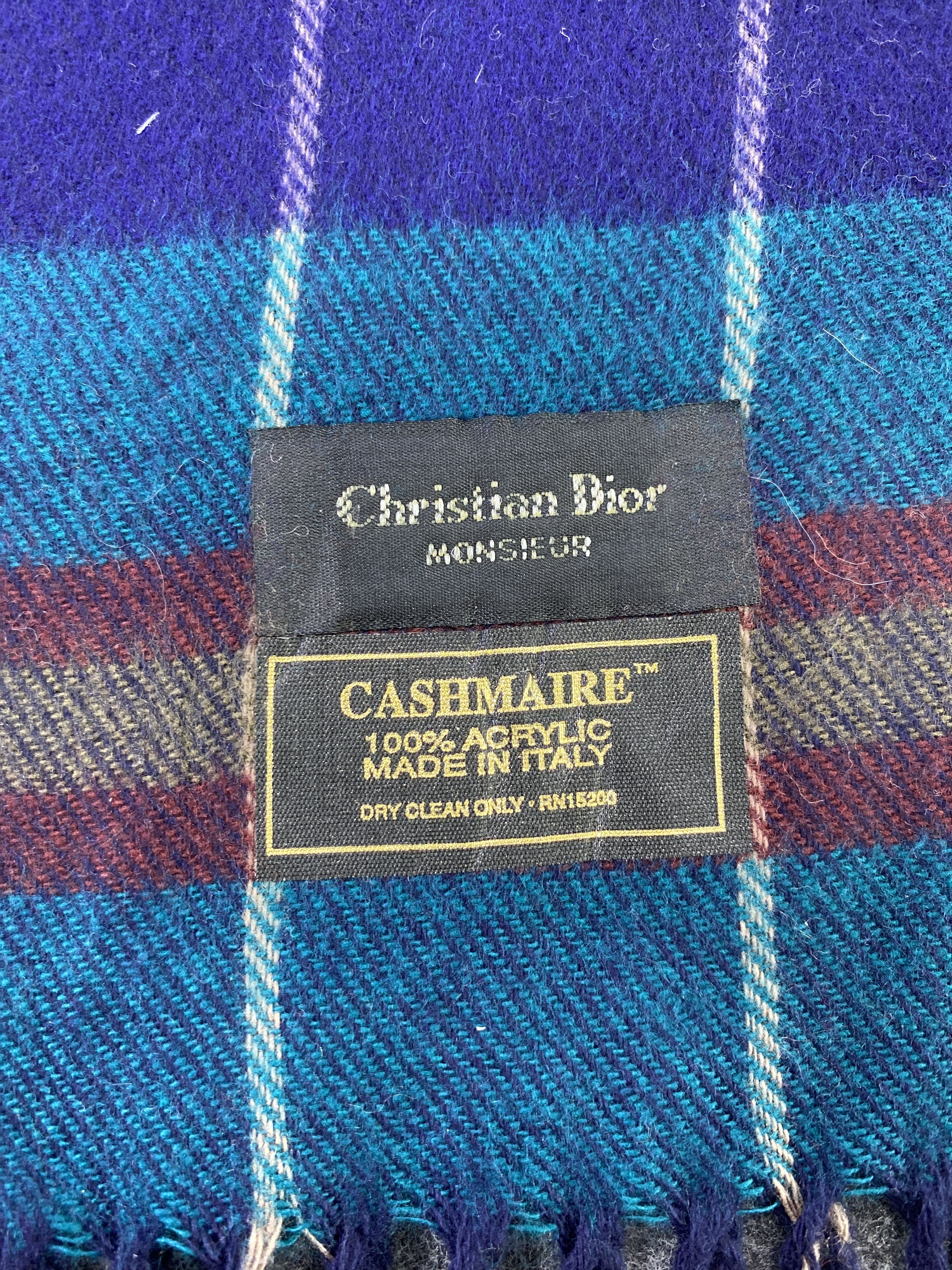 Designer Christian Dior Scarf / Muffler / Neckwear-T486 Size ONE SIZE - 4 Thumbnail