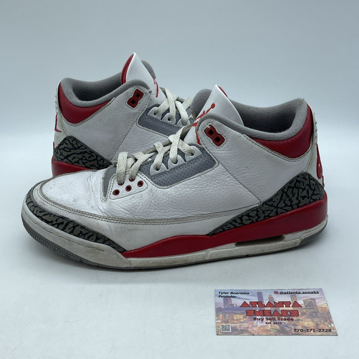 Jordan Brand Air Jordan 3 fire red Size US 9.5 / EU 42-43 - 1 Thumbnail
