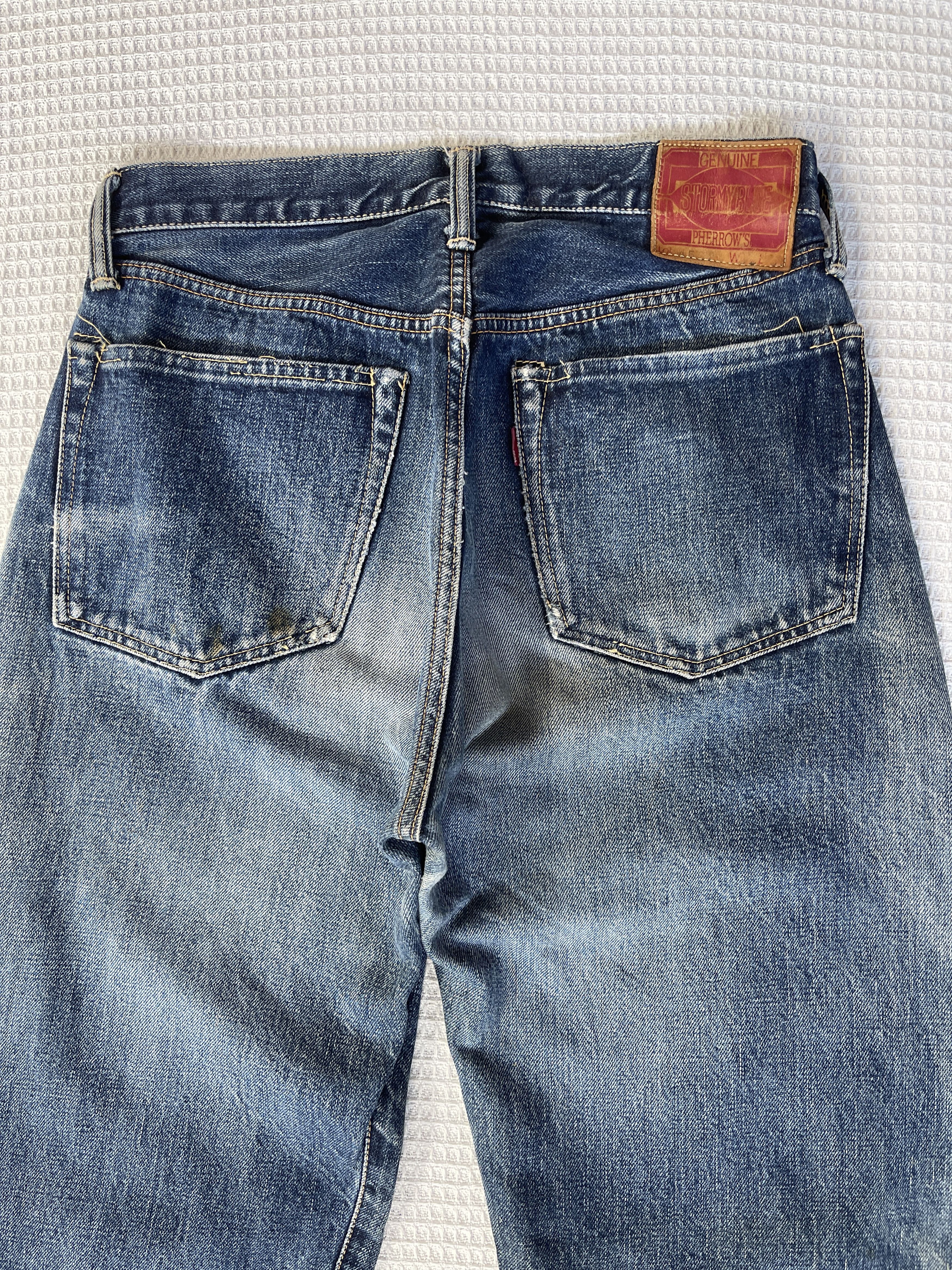 Japanese Brand Last Drop🔥Rare🔥Vtg PHERROW’S Selvedge Distressed Denim Jeans Size US 29 - 10 Thumbnail