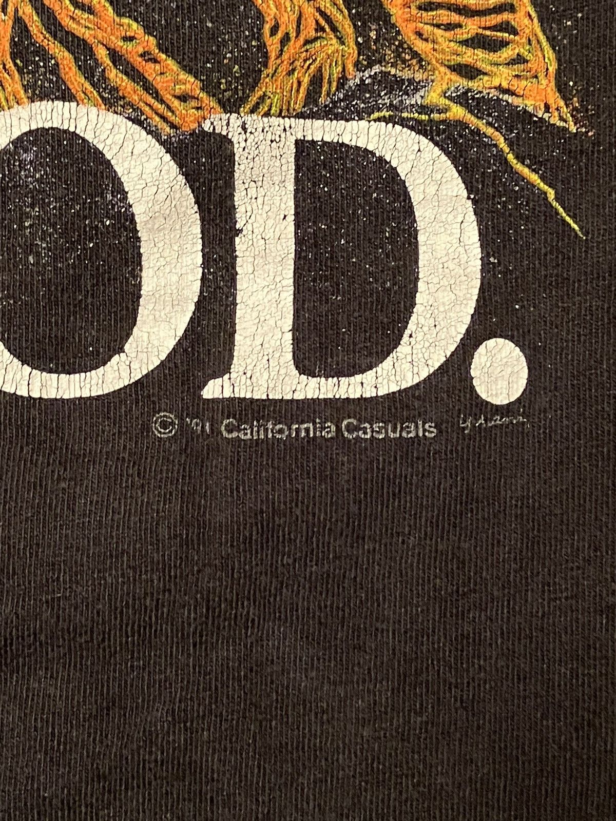 Other 1991 California Casuals ‘In The Beginning… God’ Volcanic tee Size US L / EU 52-54 / 3 - 3 Thumbnail