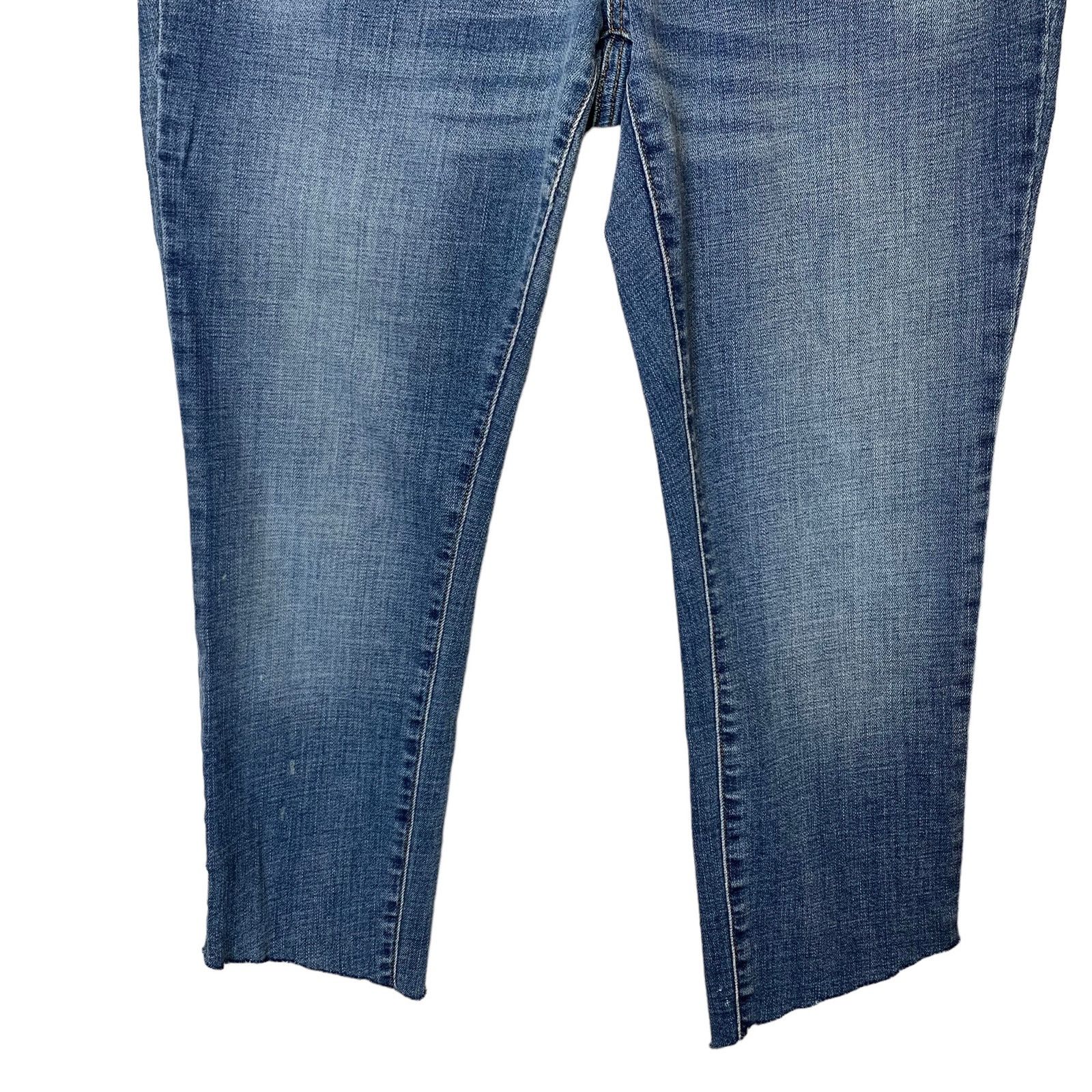 Frye FRYE Jeans Cropped Ankle Raw Hem SZ 8 Size 30" / US 8 / IT 44 - 9 Thumbnail