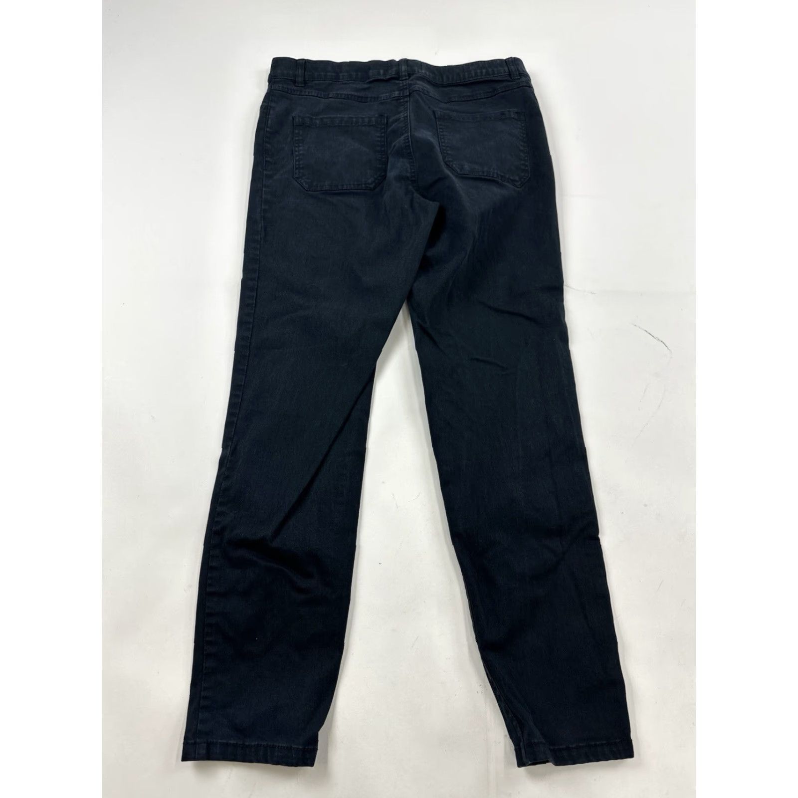Orvis ORVIS Women's Pants Size 8 Blue Elastic Waist Pull-On Skinny Ankle Size 30" / US 8 / IT 44 - 2 Thumbnail