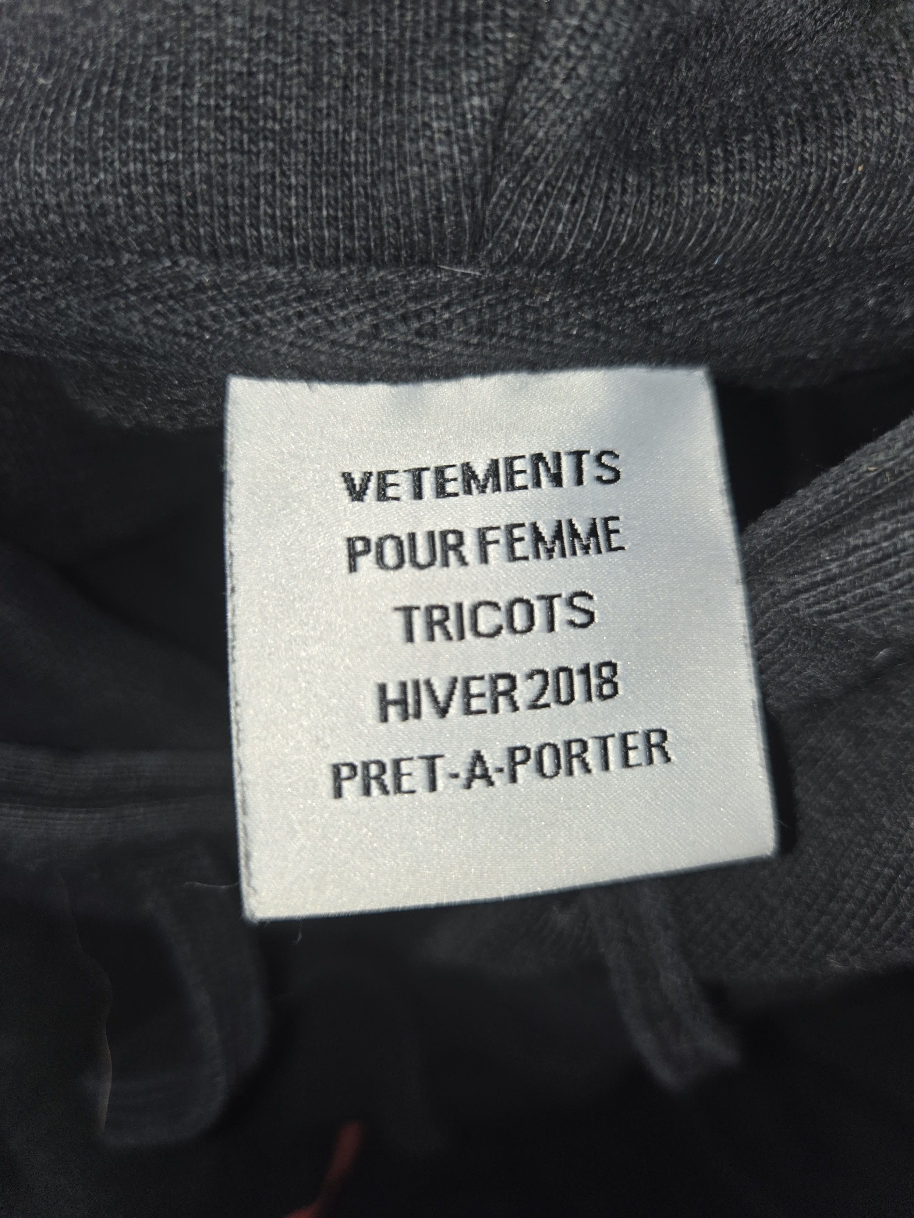 Vetements Vetements metal red hoodie thick Size US XS / EU 42 / 0 - 7 Thumbnail