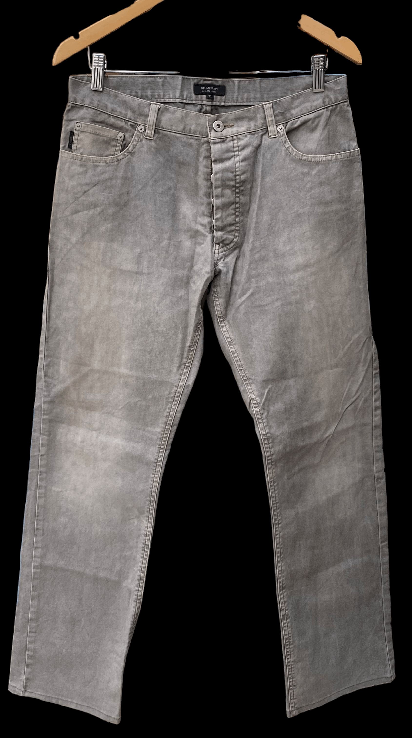 Burberry Burberry Black Label Small Logo Khakis Office Pants Size US 31 - 2 Thumbnail
