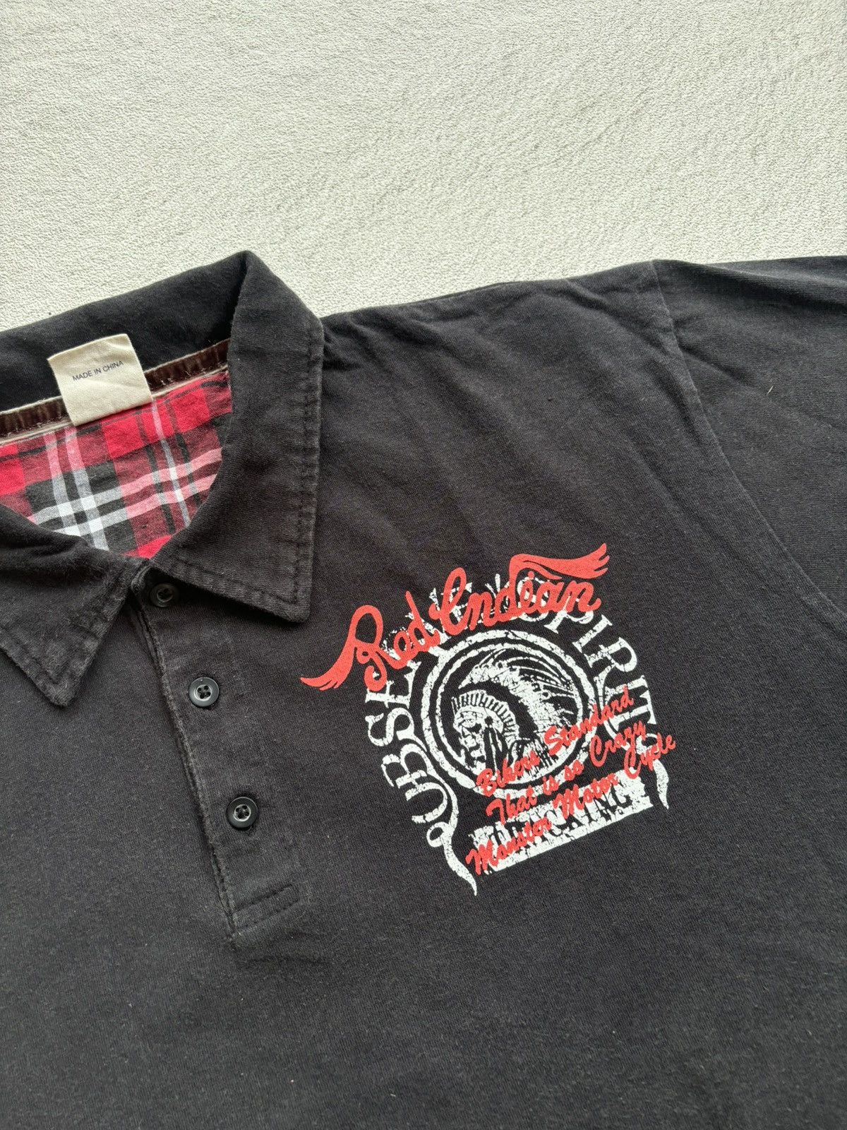 Hysteric Glamour Y2k Lock Heaven Red Indian Shirt Size US XL / EU 56 / 4 - 4 Thumbnail